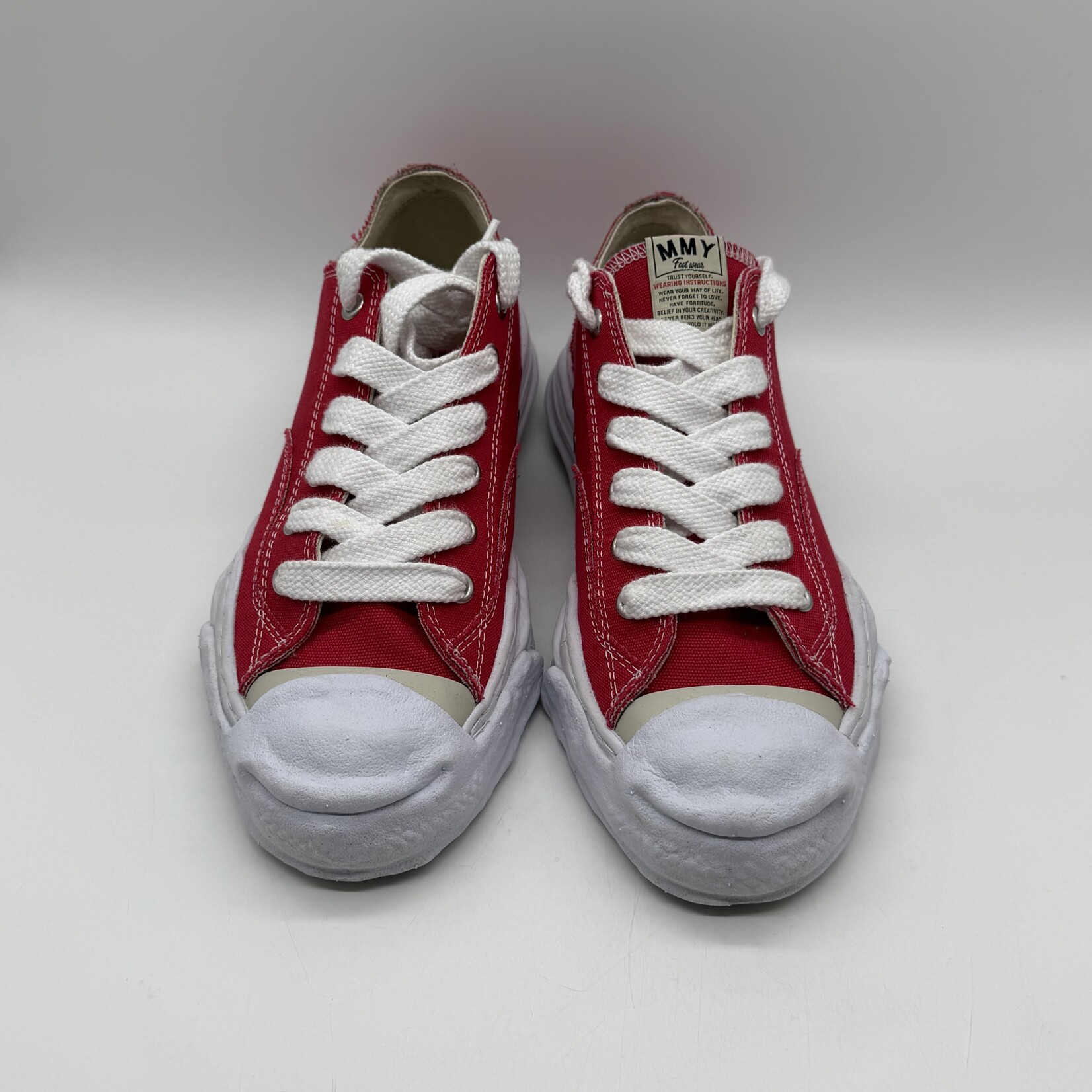 Maison Mihara Yasuhiro Peterson OG Sole Canvas Low Red