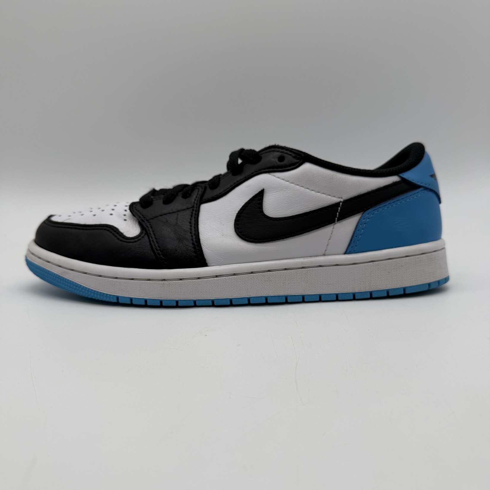 Jordan 1 Retro Low OG Black Dark Powder Blue