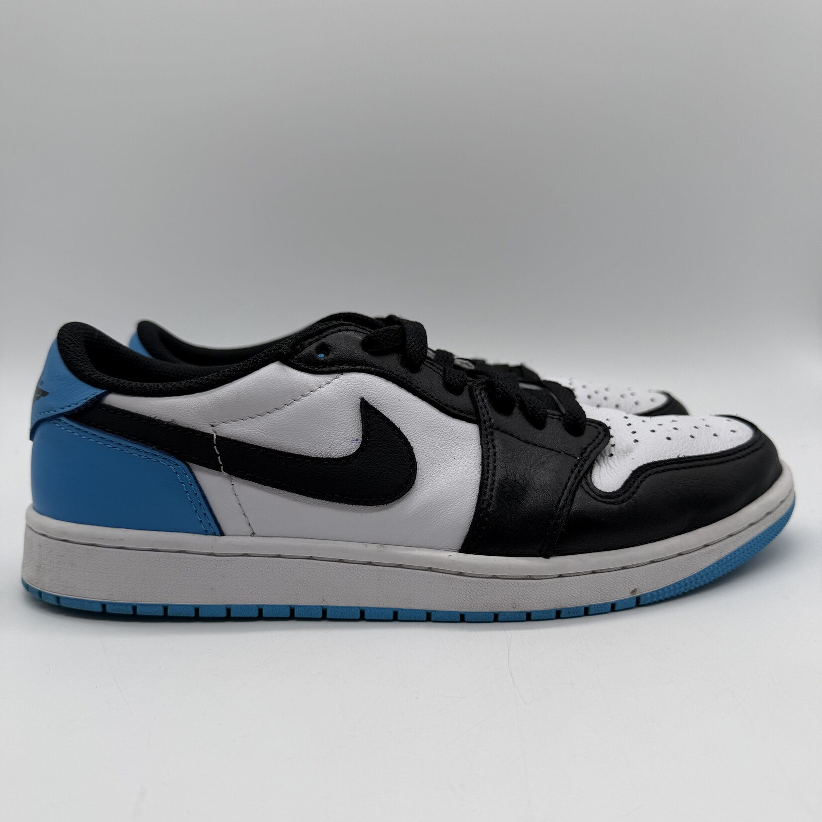 Jordan 1 Retro Low OG Black Dark Powder Blue
