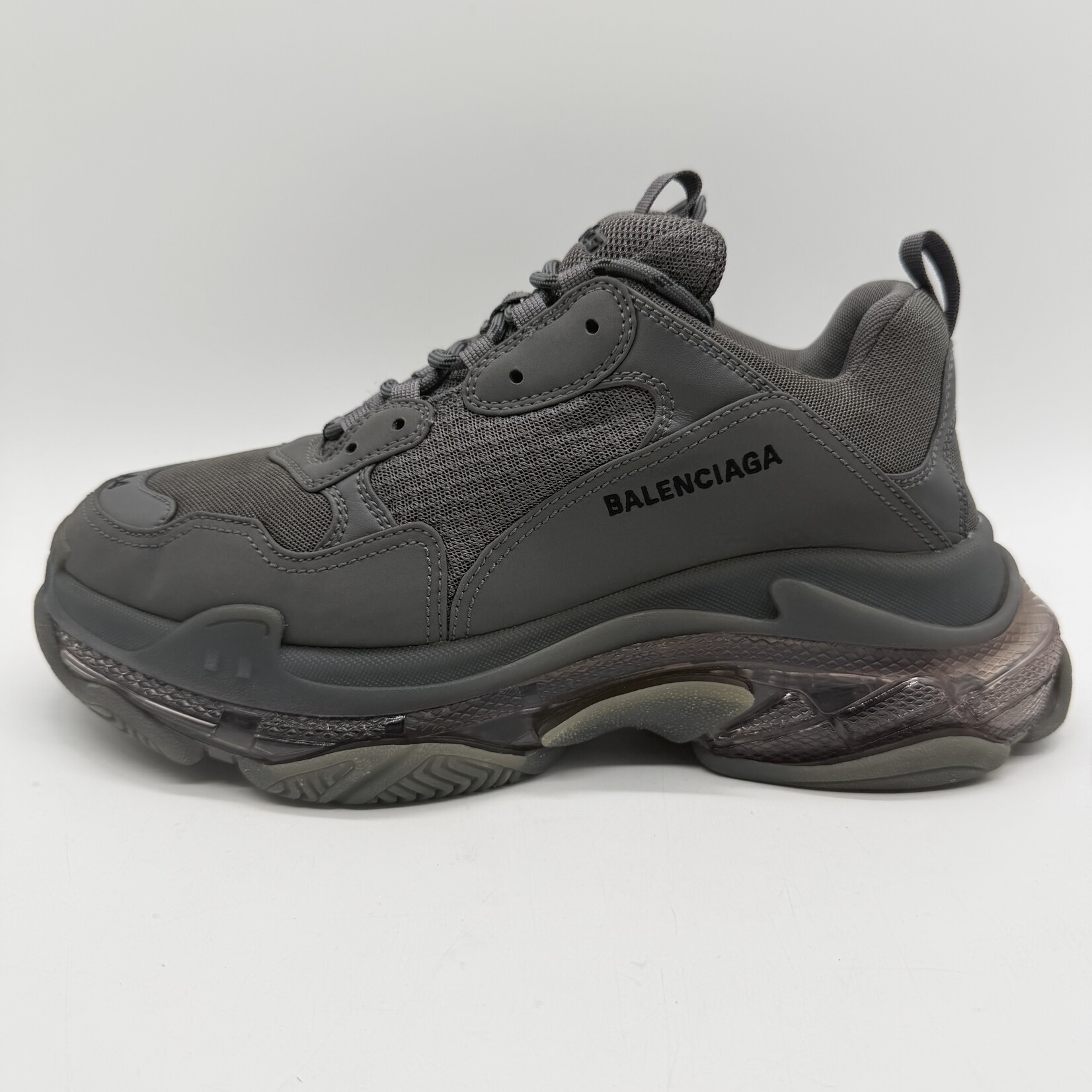 Balenciaga Triple S Clear Sole Dark Grey