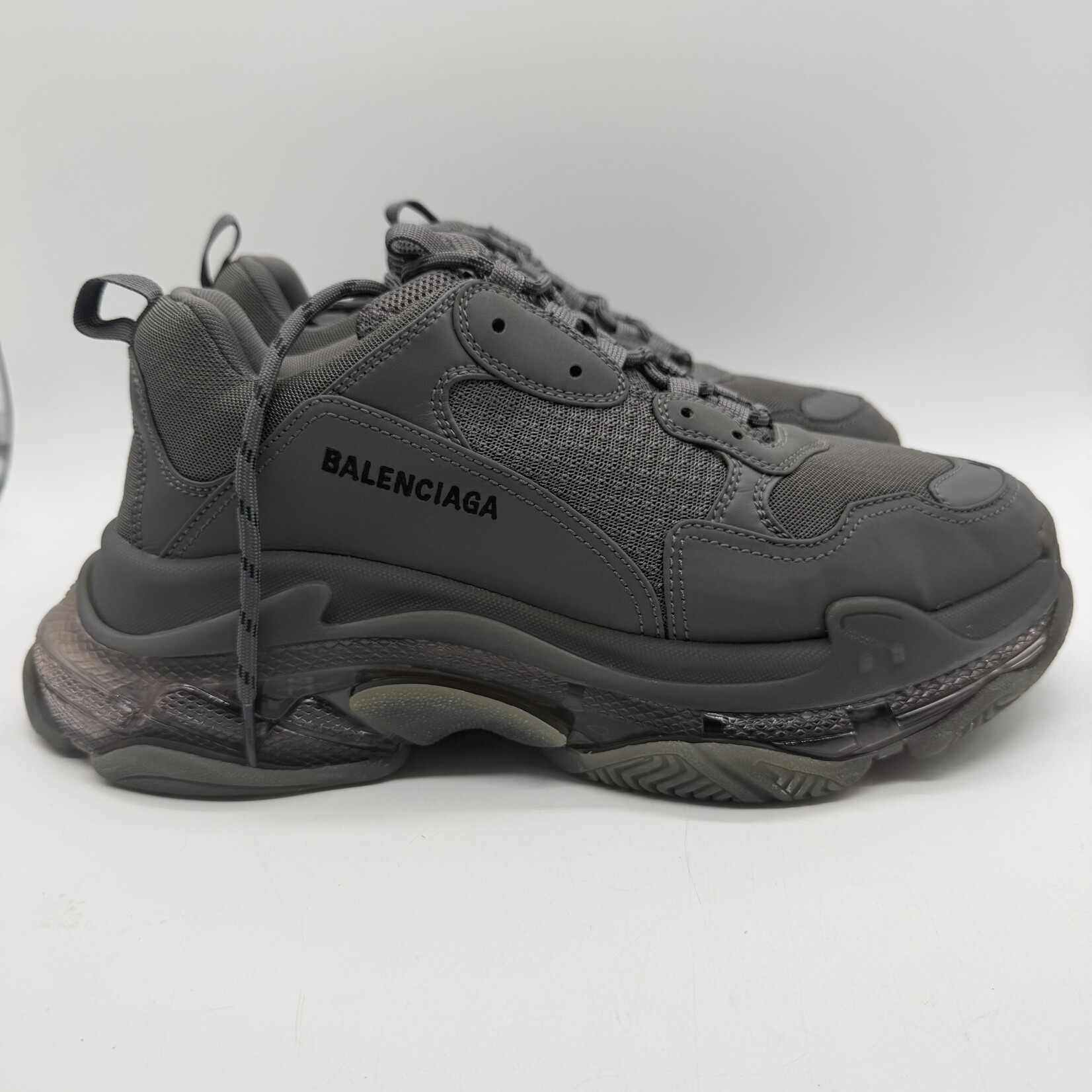 Balenciaga Triple S Clear Sole Dark Grey