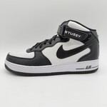 Nike Air Force 1 Mid Stussy Light Bone Black