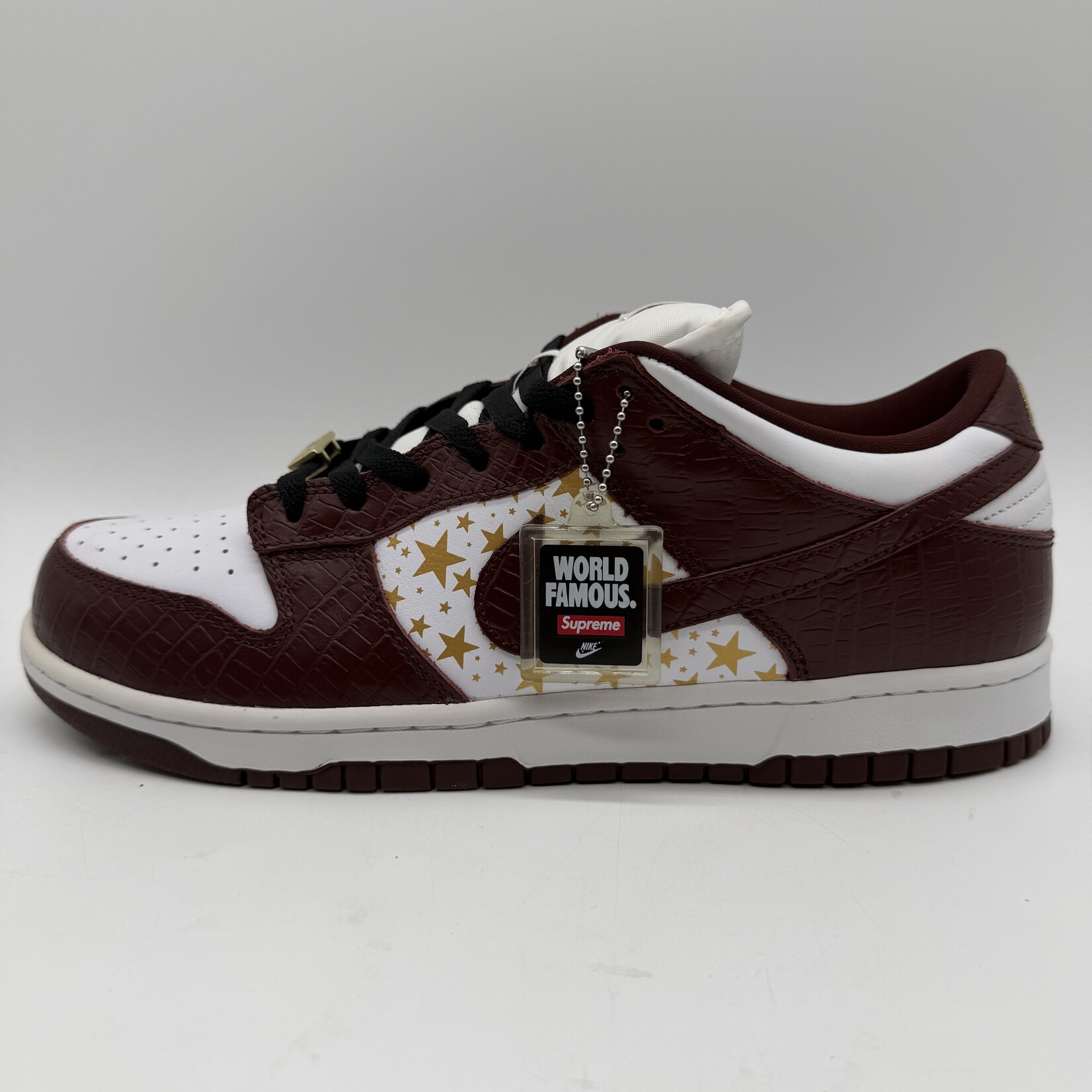 Nike SB Dunk Low Supreme Stars Barkroot Brown (2021)