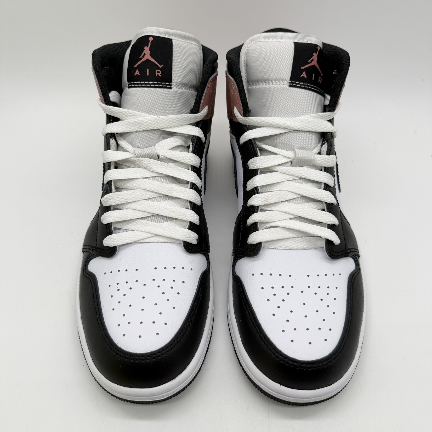Jordan 1 Mid White Rust Pink Black