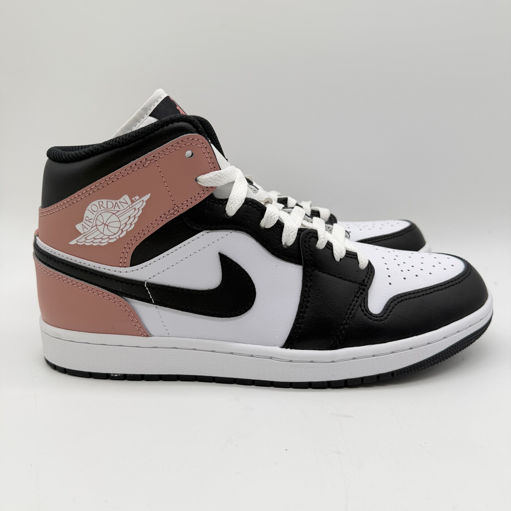 Jordan 1 Mid White Rust Pink Black