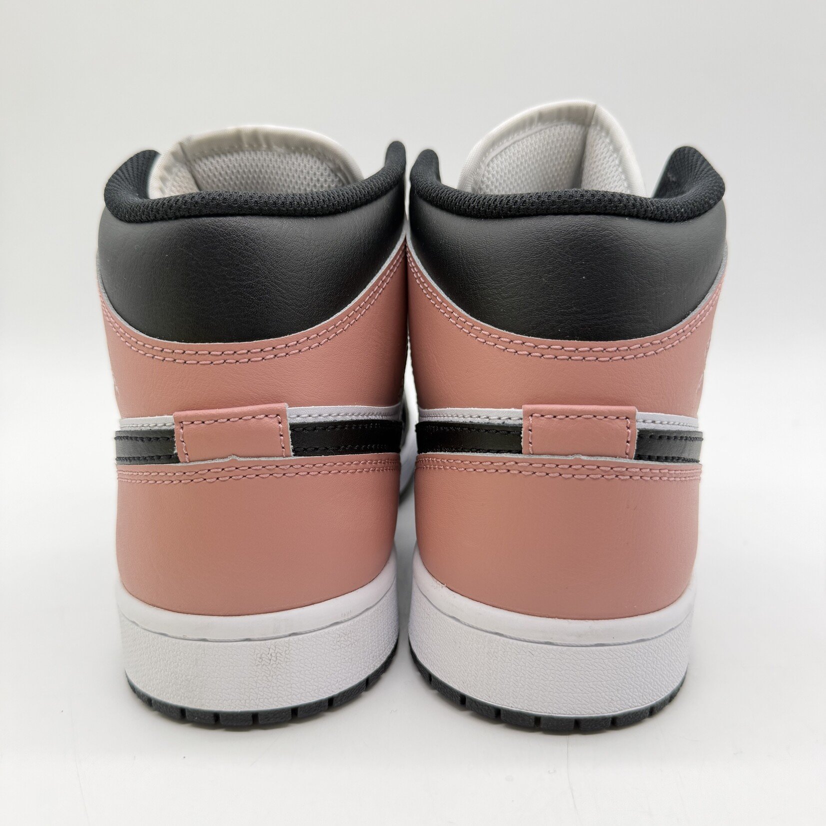 Jordan 1 Mid White Rust Pink Black