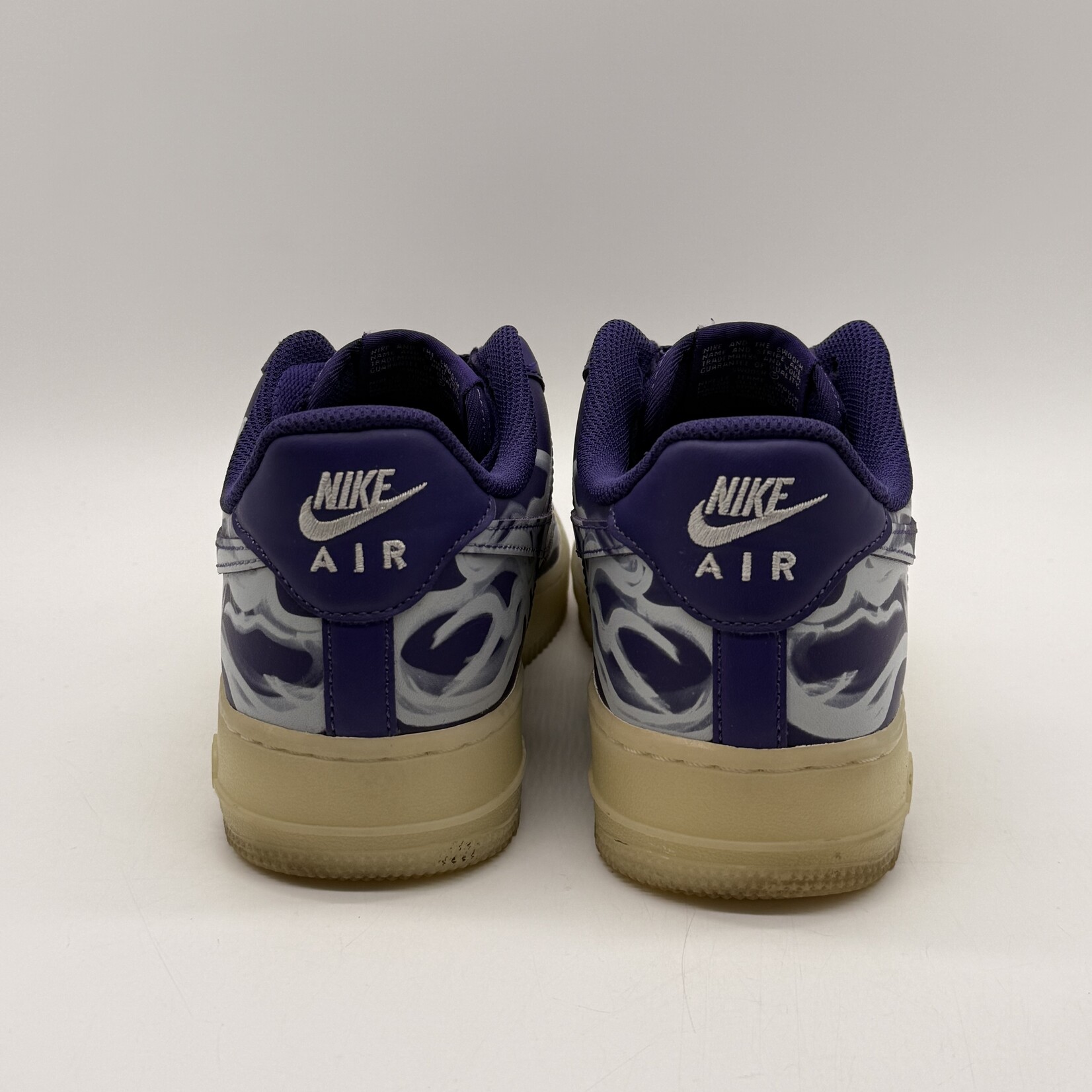 Nike Air Force 1 Low '07 QS Purple Skeleton Halloween (2021)