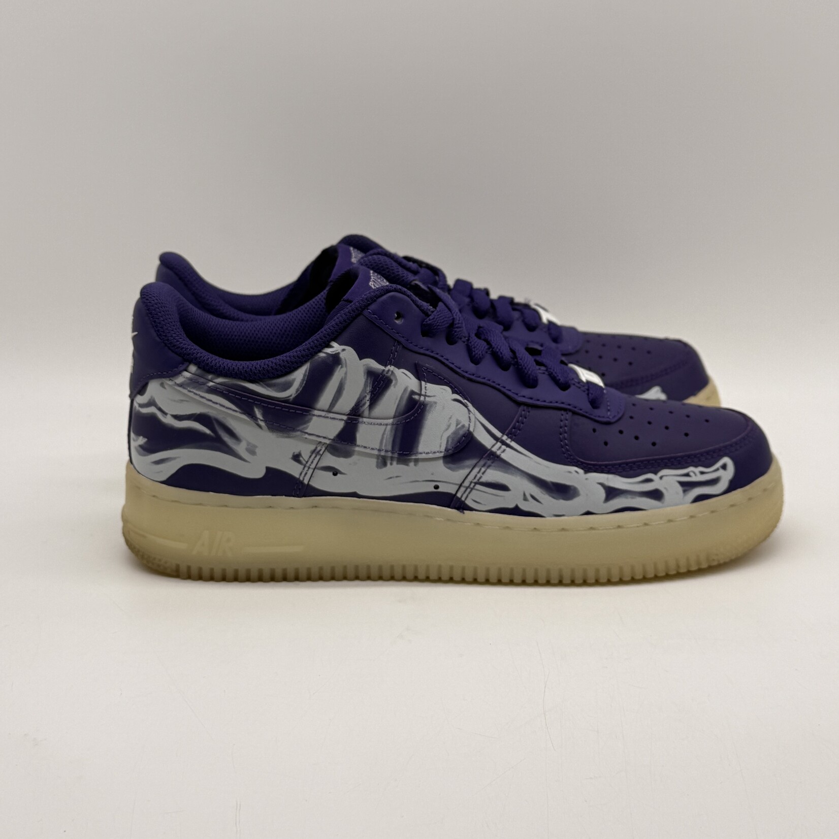 Nike Air Force 1 Low '07 QS Purple Skeleton Halloween (2021)