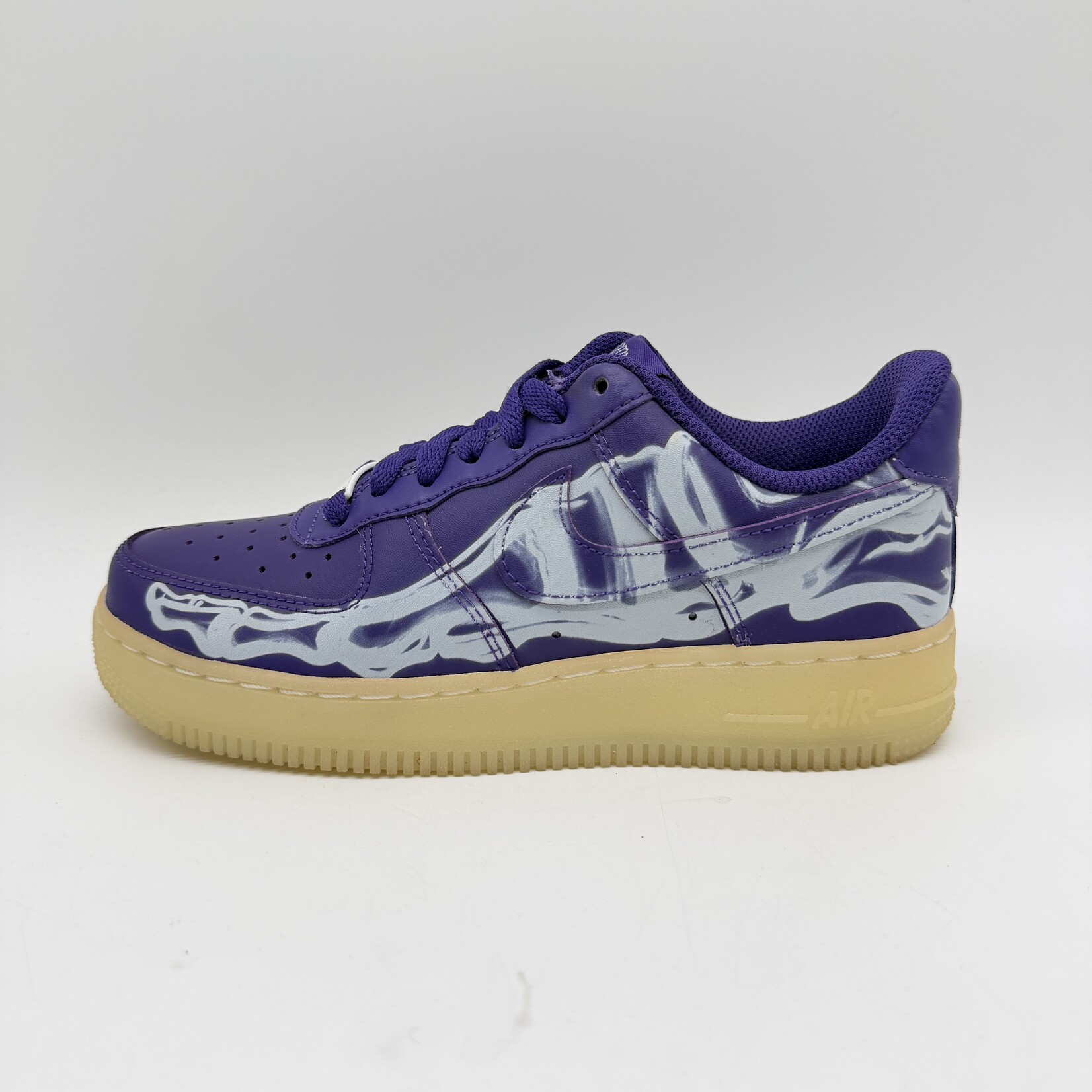 Nike Air Force 1 Low '07 QS Purple Skeleton Halloween (2021)