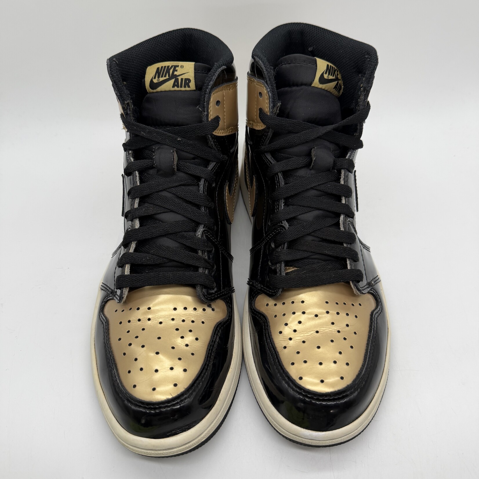 Jordan 1 Retro High NRG Patent Gold Toe