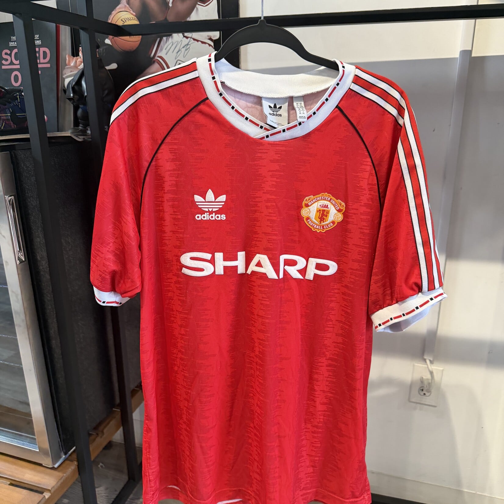 Manchester United re issue 1990 Home JERSEY