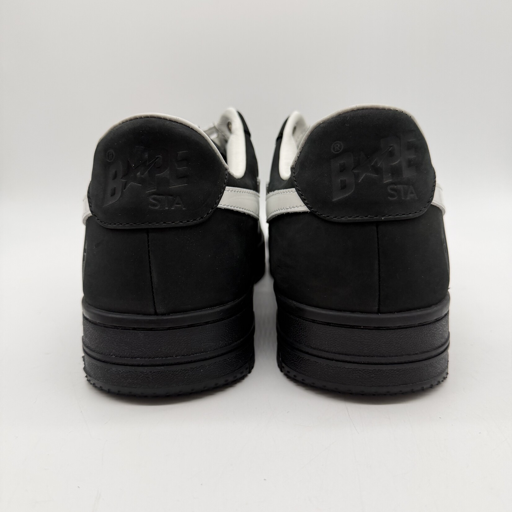 A Bathing Ape Bape Sta #4 Black White