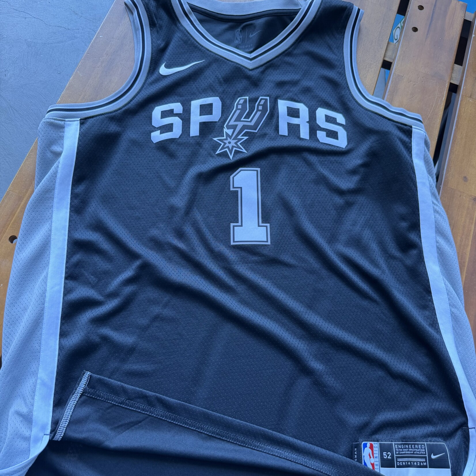 Nike NBA San Antonio Spurs Victor Wembanyama Icon Edition Swingman Dri-FIT Jersey