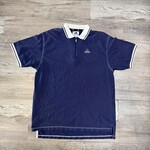VINTAGE ADIDAS ZIP UP POLO