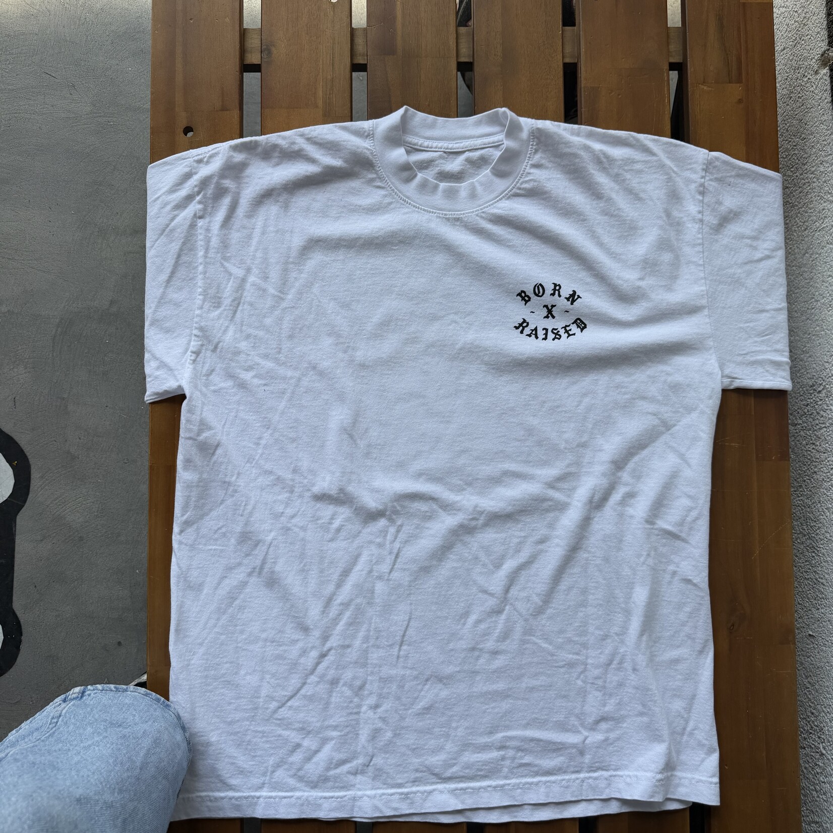 Born x Raised angel kids tee