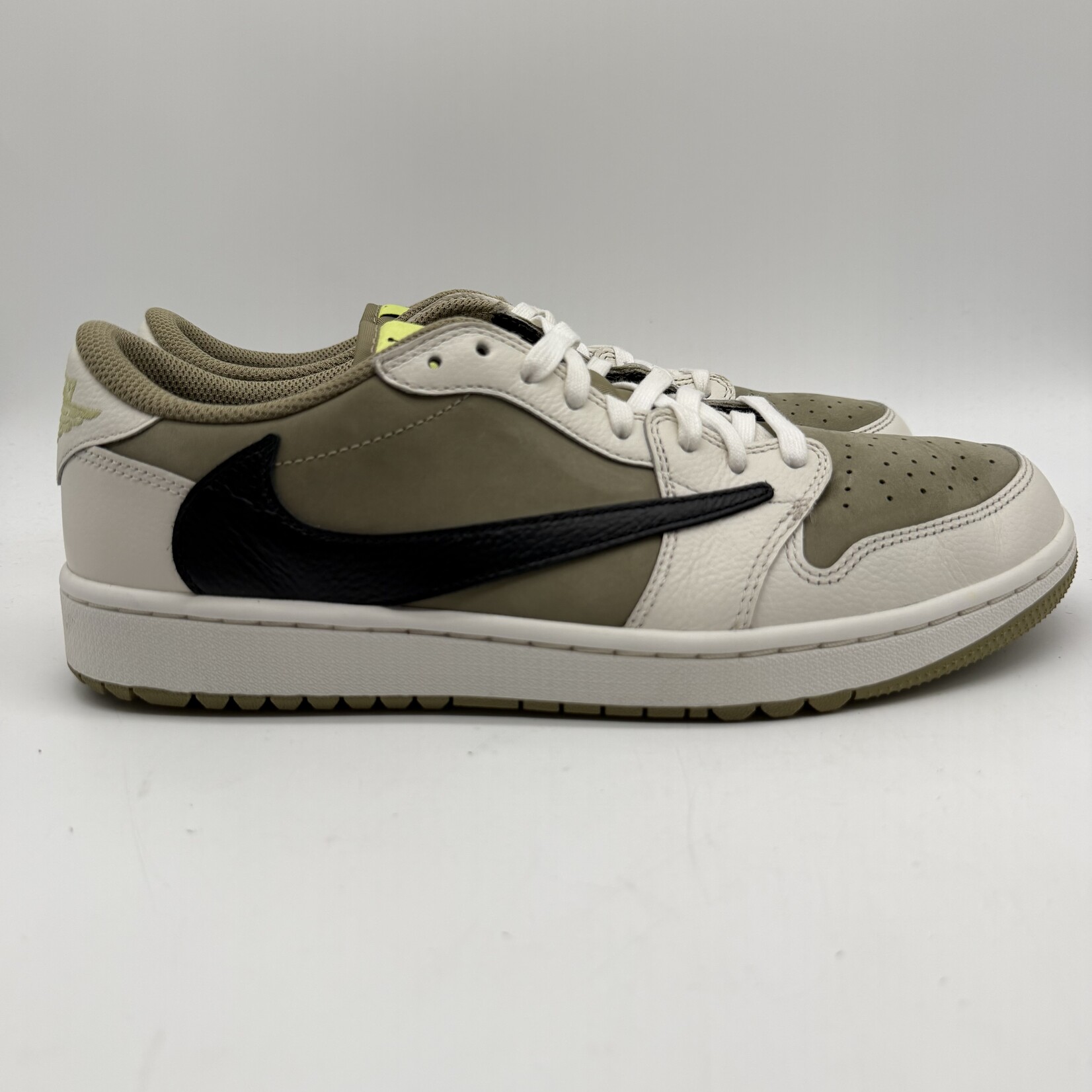 Jordan 1 Retro Low Golf Travis Scott Neutral Olive