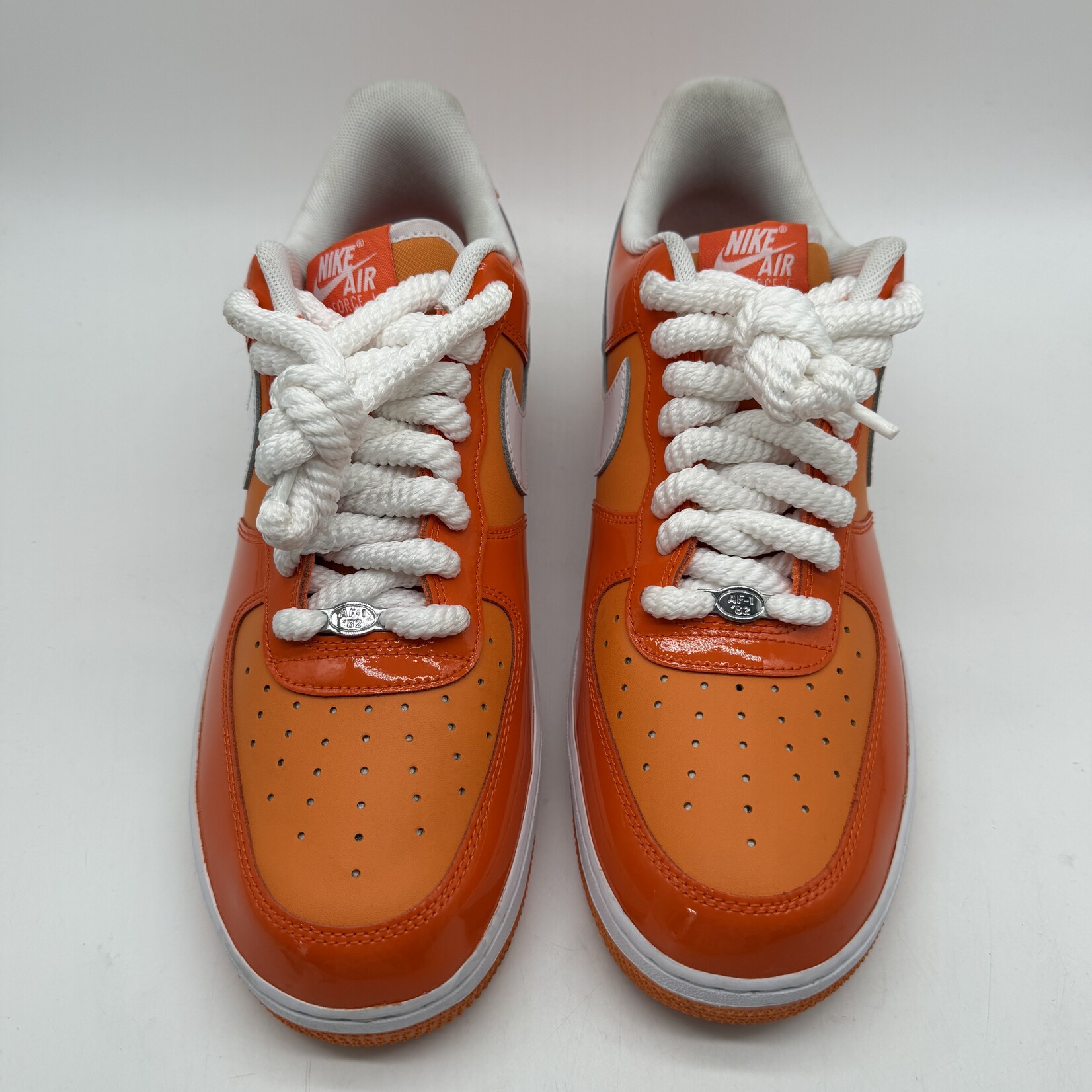 Nike Air Force 1 Low '07 Orange White Patent