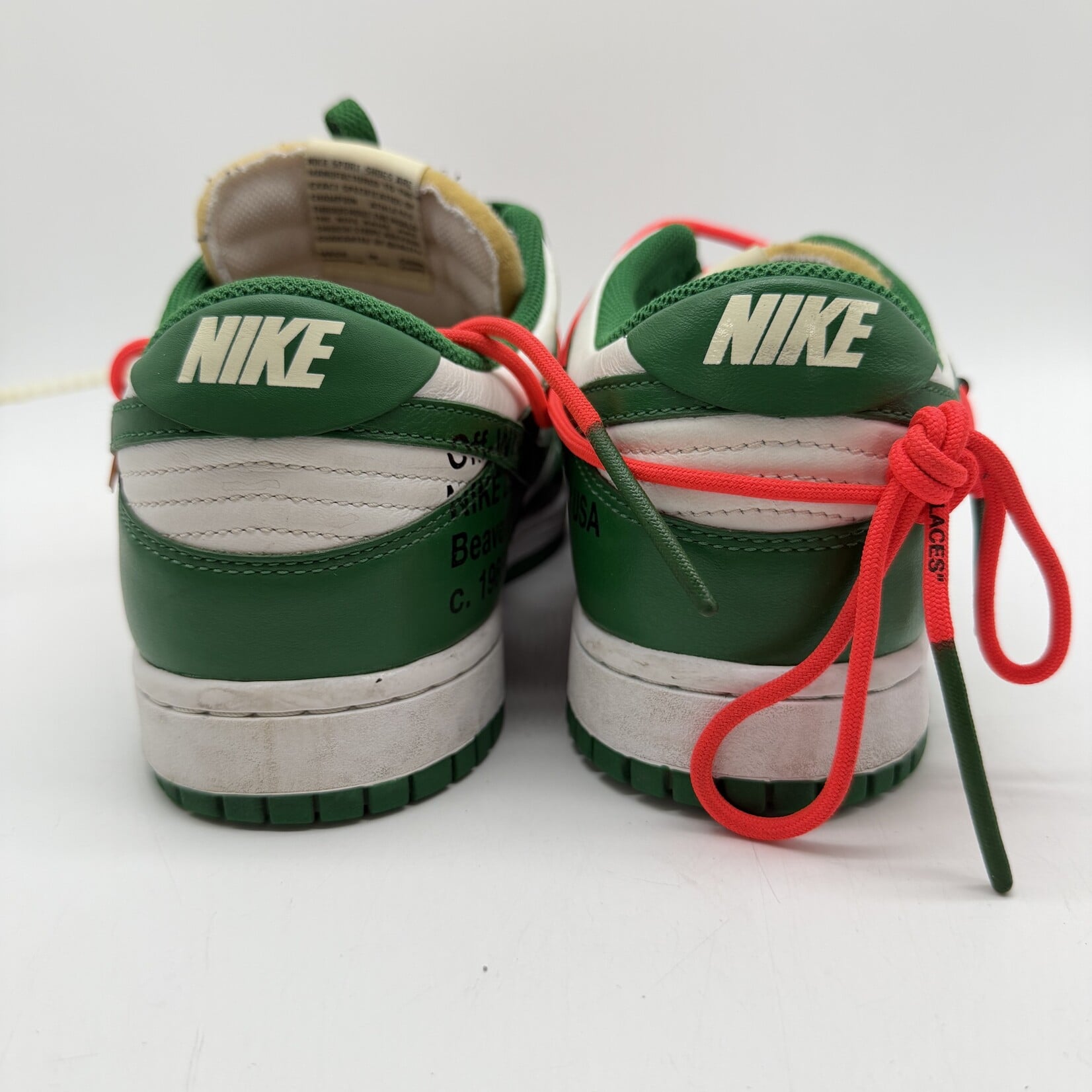 Nike Dunk Low Off-White Pine Green