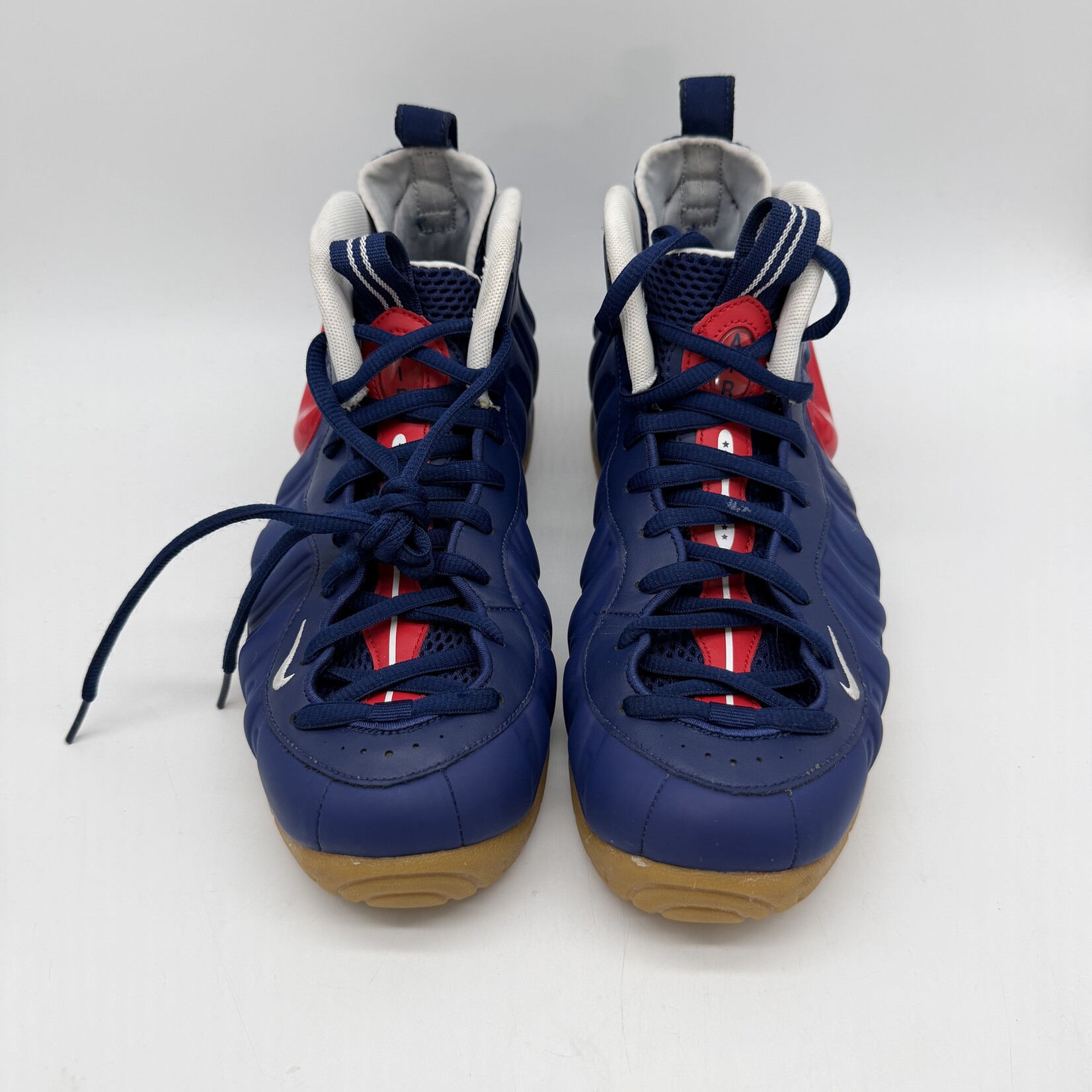 Nike Air Foamposite Pro Blue Void University Red
