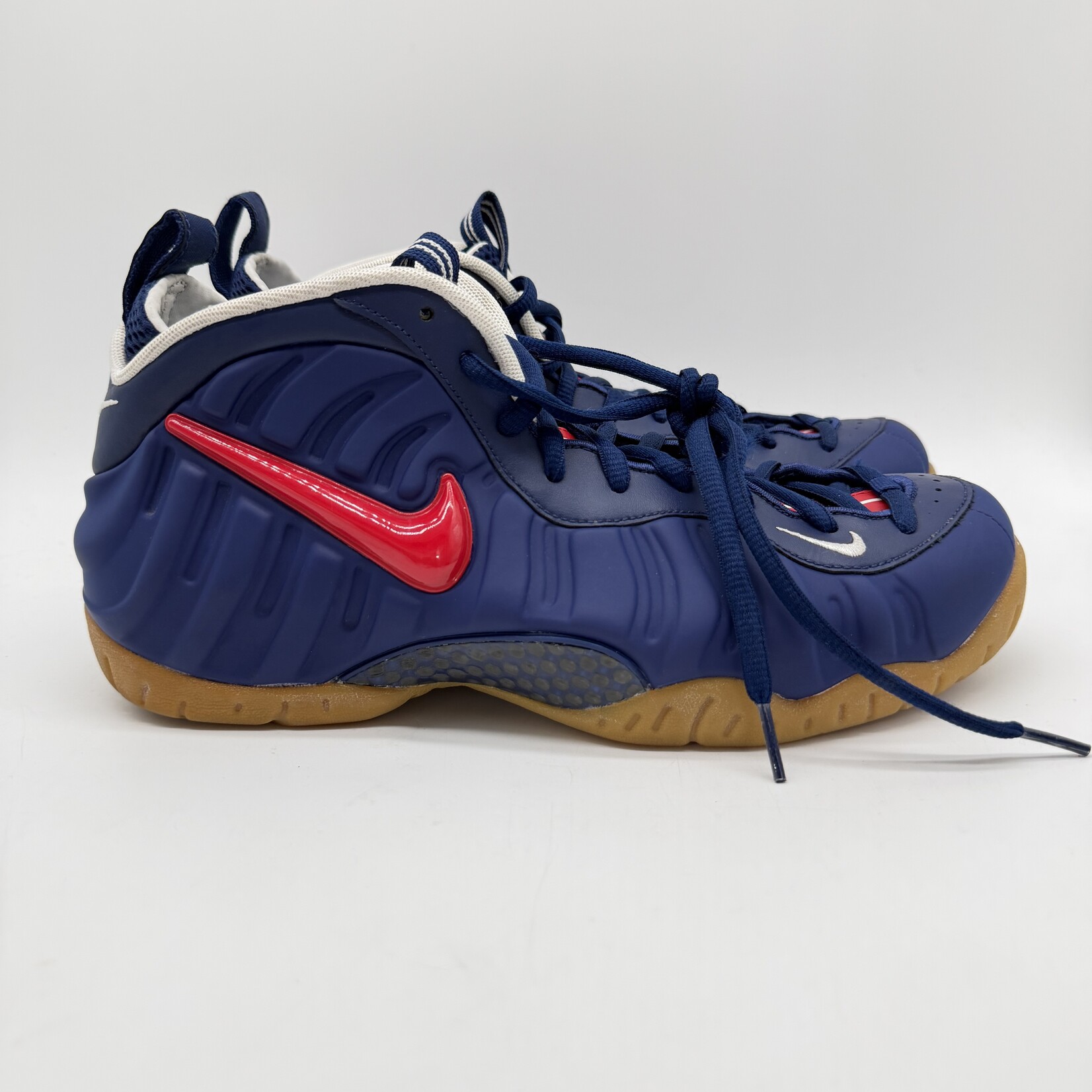 Nike Air Foamposite Pro Blue Void University Red