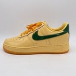Nike Air Force 1 Low Patent Leather Topaz Gold Pine Green