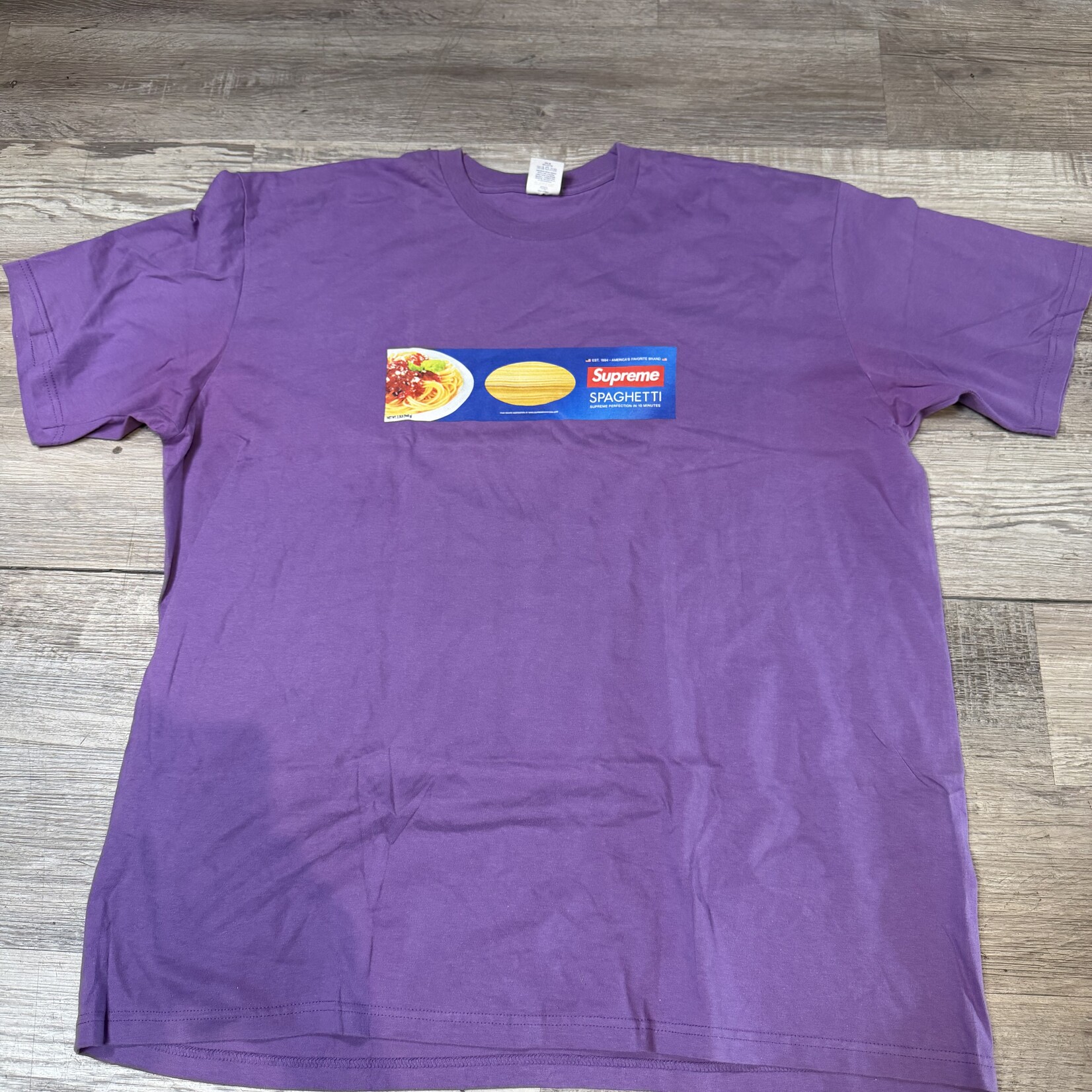 Supreme Spaghetti Tee Purple