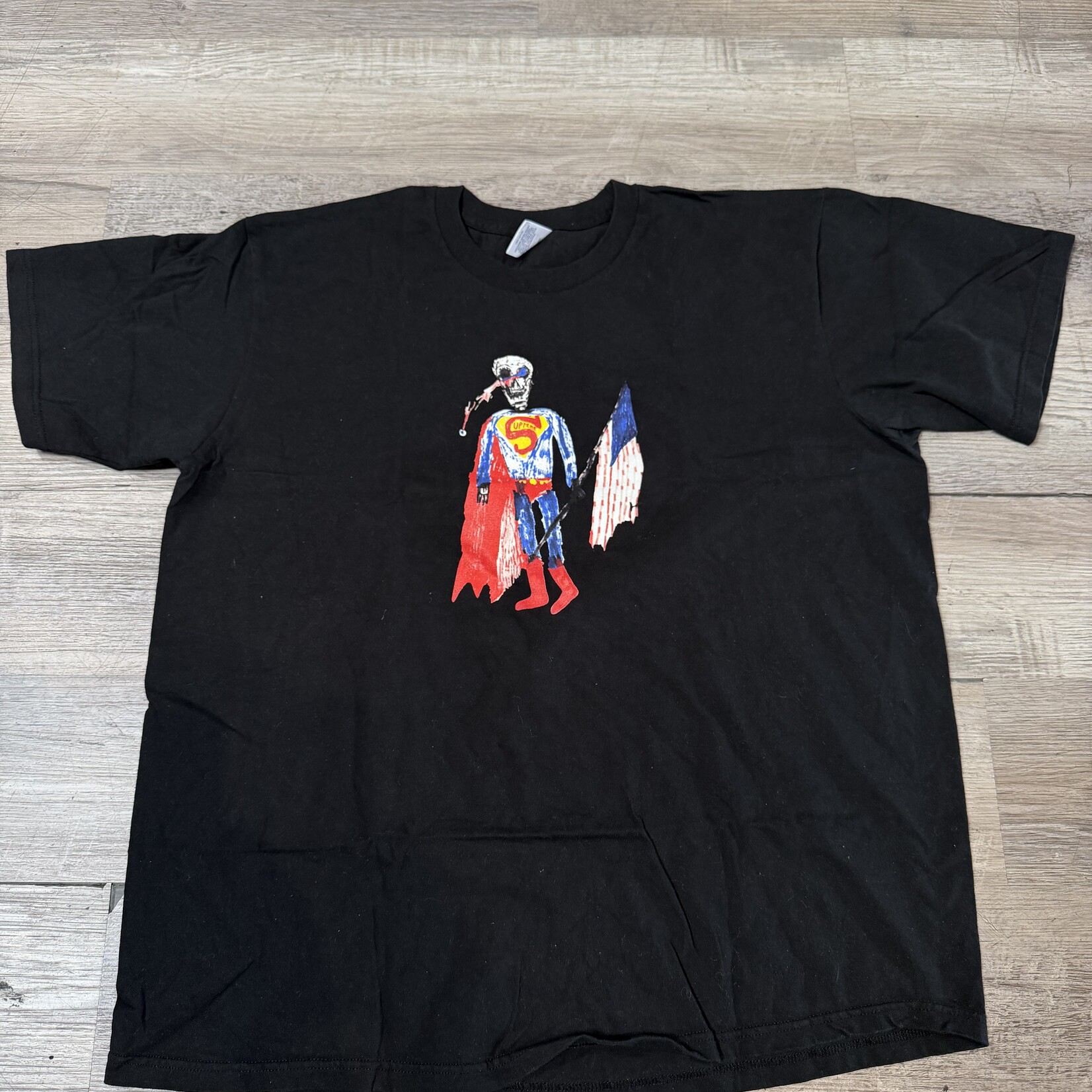 Supreme Skeleton Tee Black