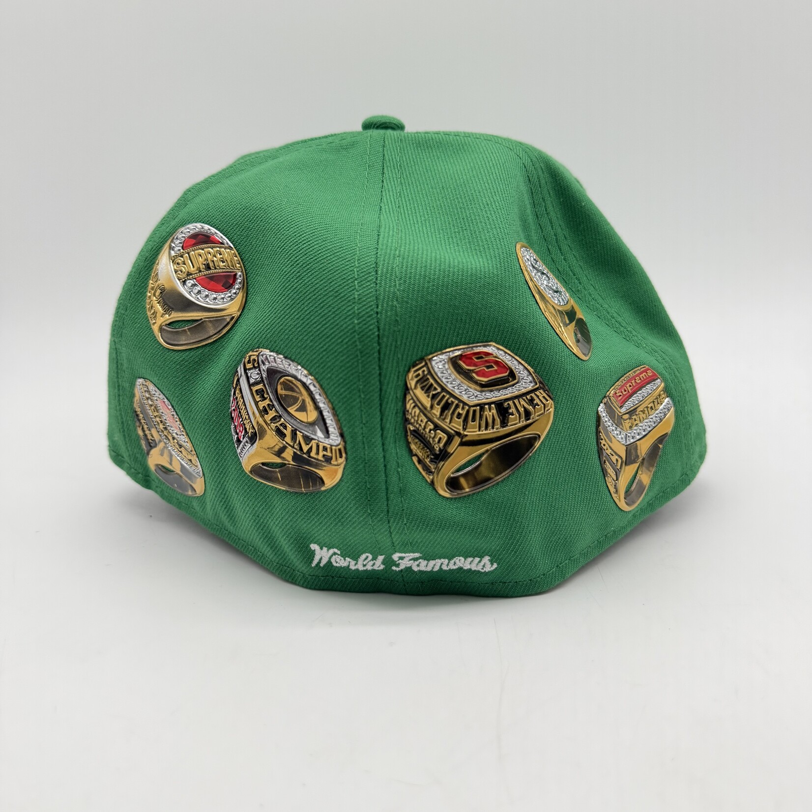 Supreme Rings Box Logo New Era 59Fifty Fitted Hat