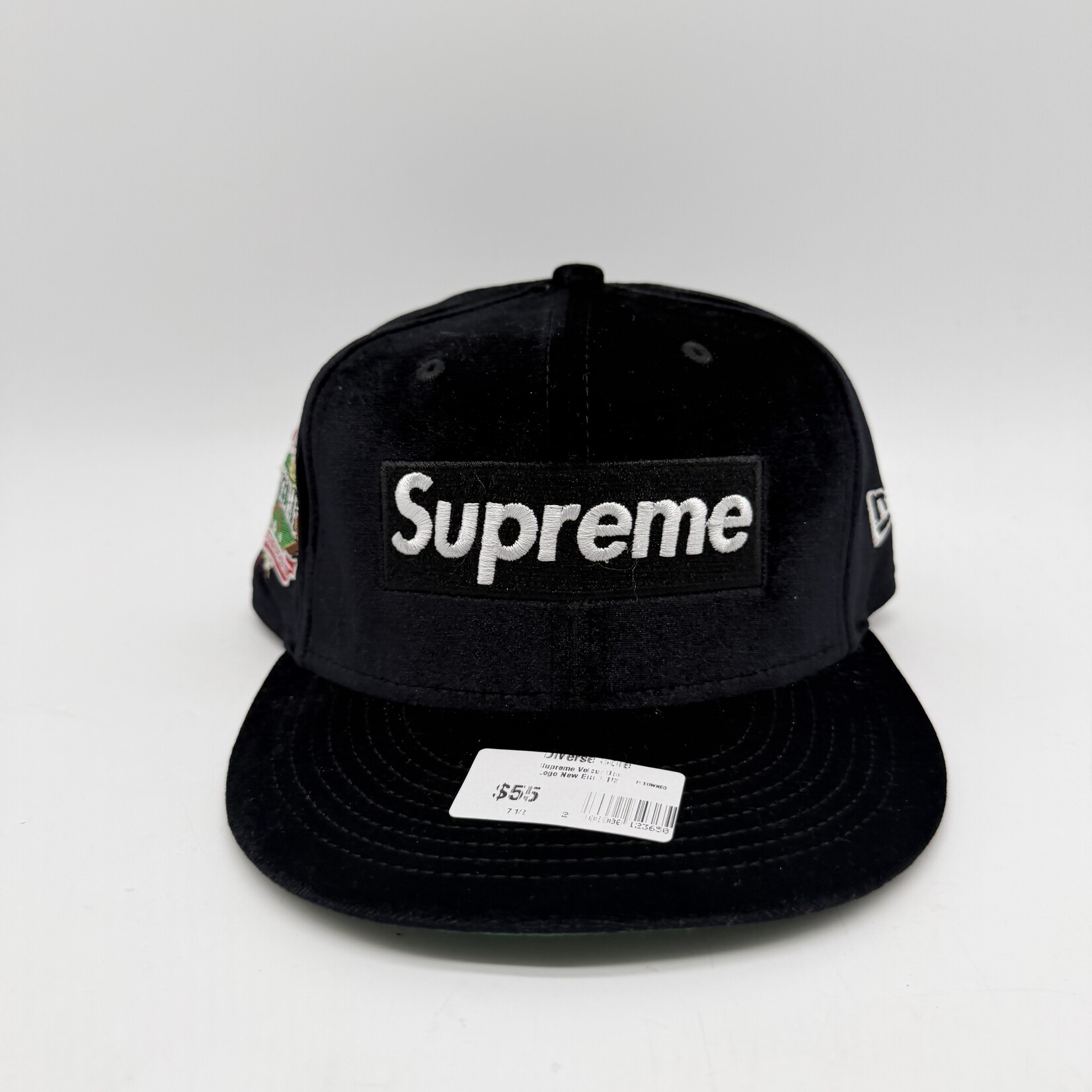 Supreme Velour Box Logo New Era