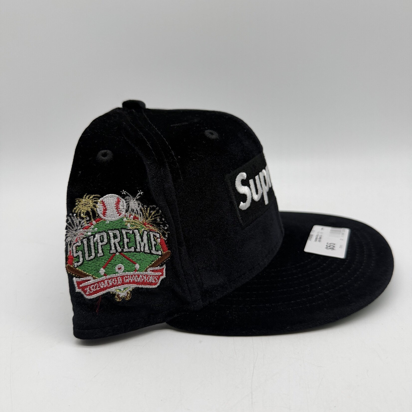 Supreme Velour Box Logo New Era