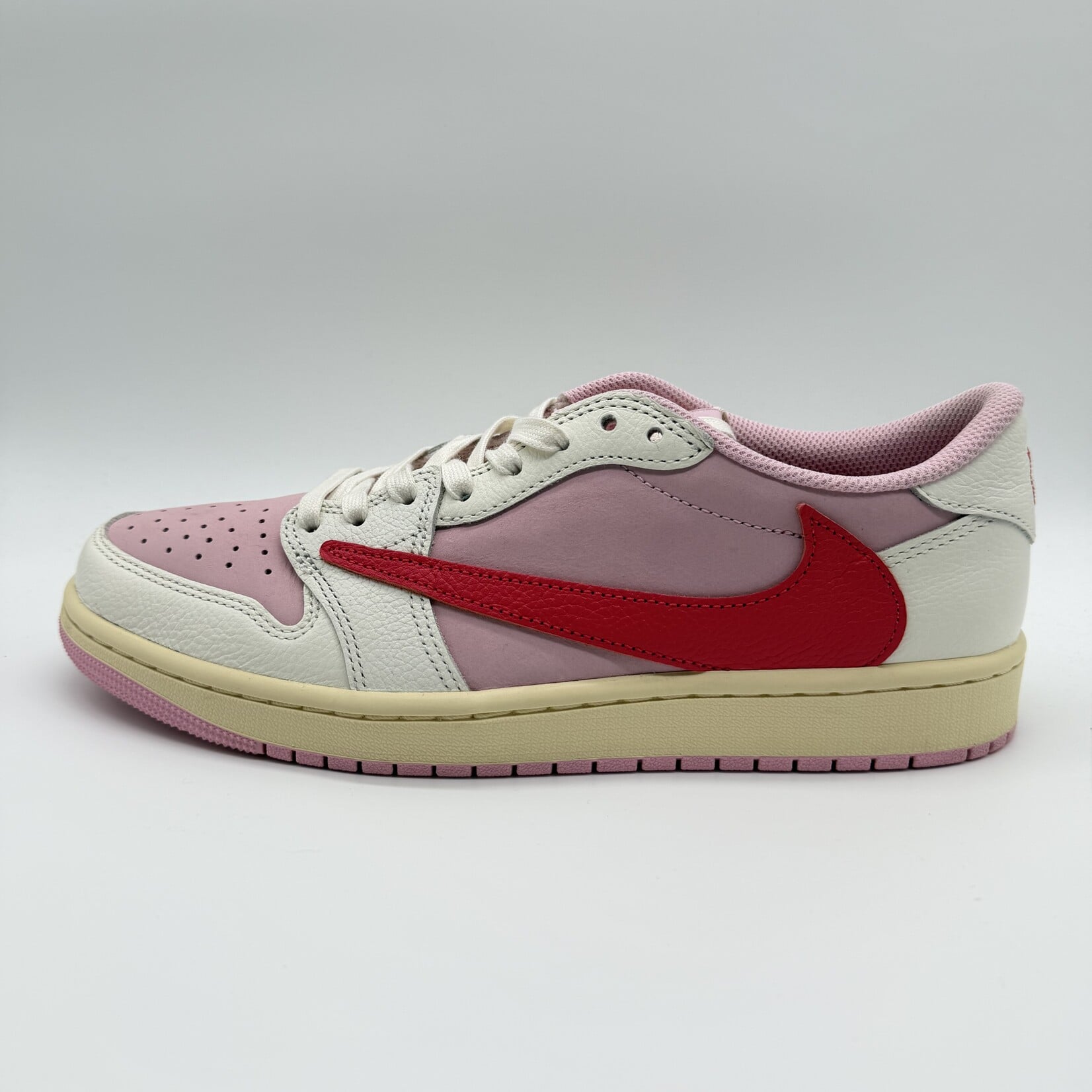 Jordan 1 Retro Low OG SP Travis Scott Sail Tropical Pink