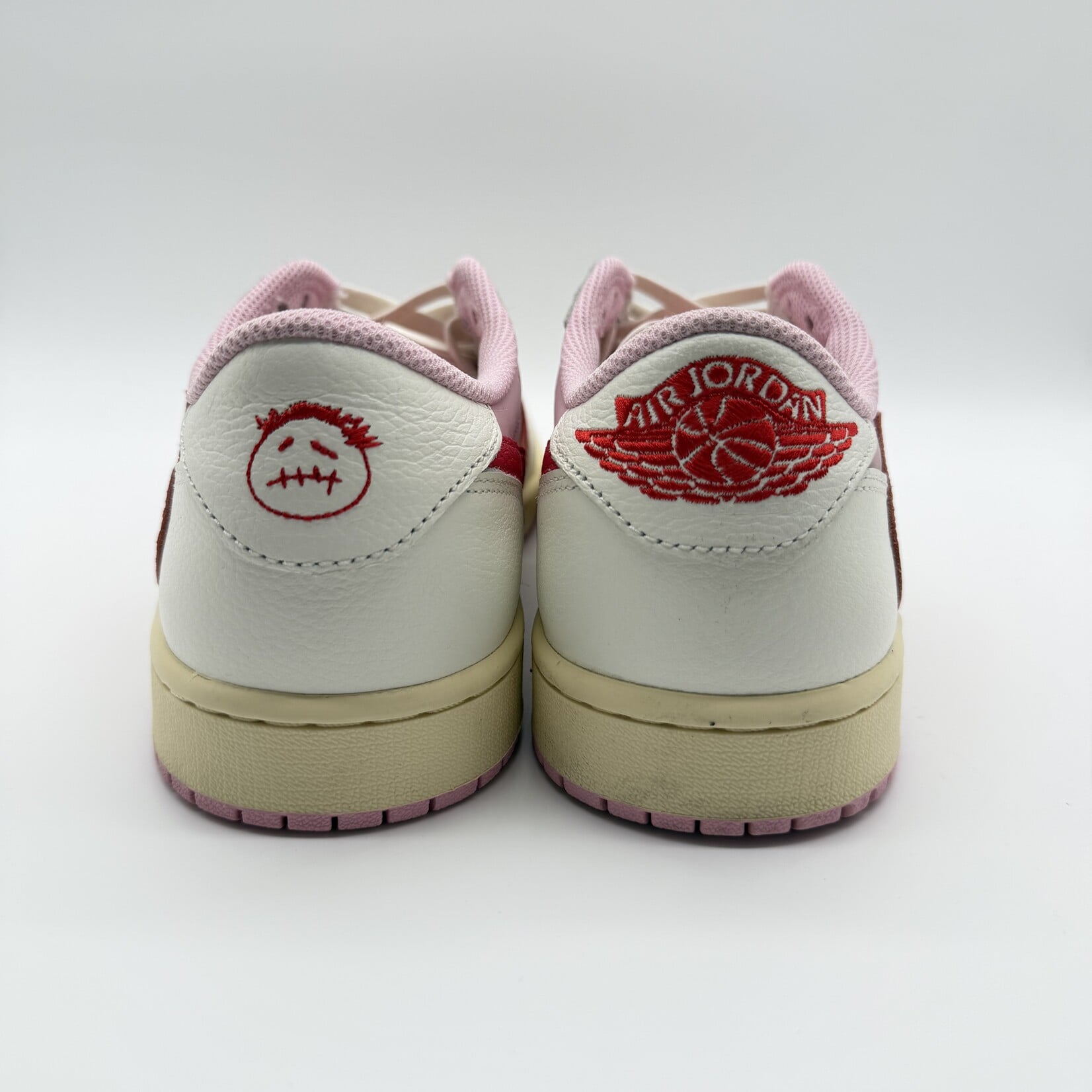 Jordan 1 Retro Low OG SP Travis Scott Sail Tropical Pink