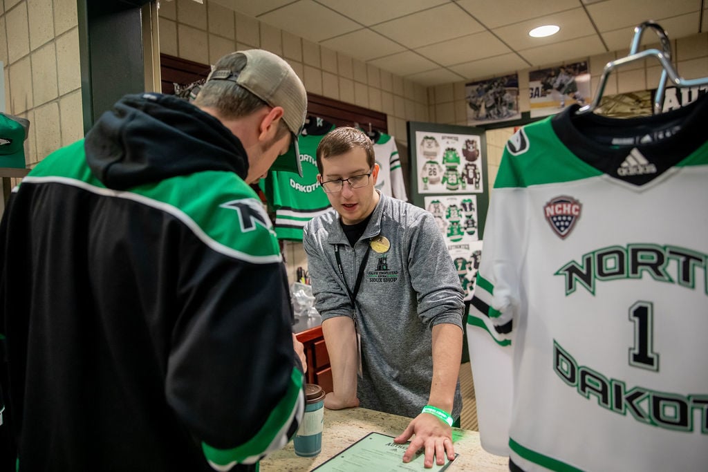 Adidas NODAK Hockey Jersey - Sioux Shop at Ralph Engelstad Arena