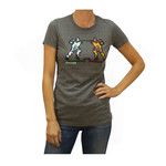 AHUNDYP Original 8-Bit Brawl Ladies Tee