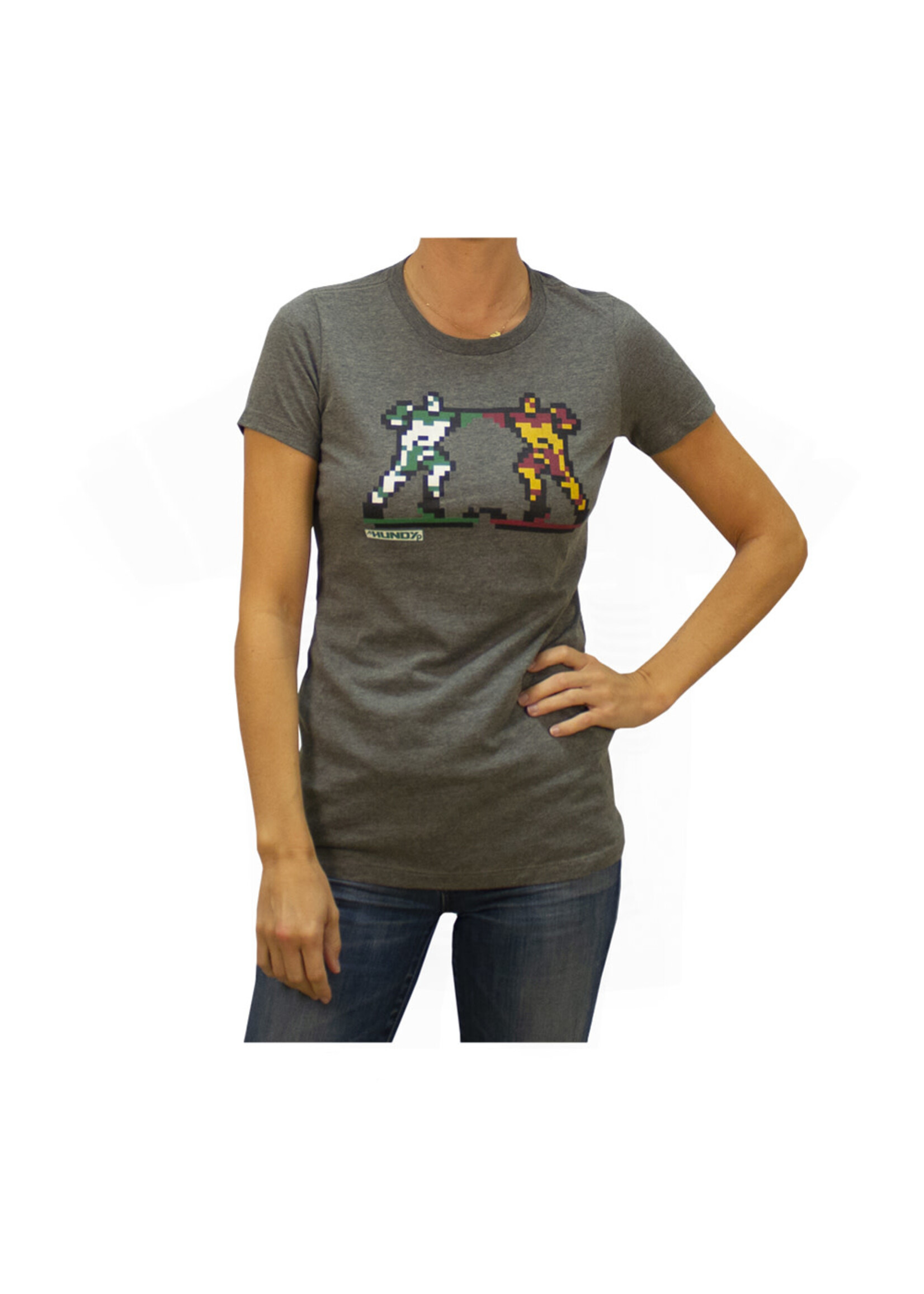 AHUNDYP Original 8-Bit Brawl Ladies Tee