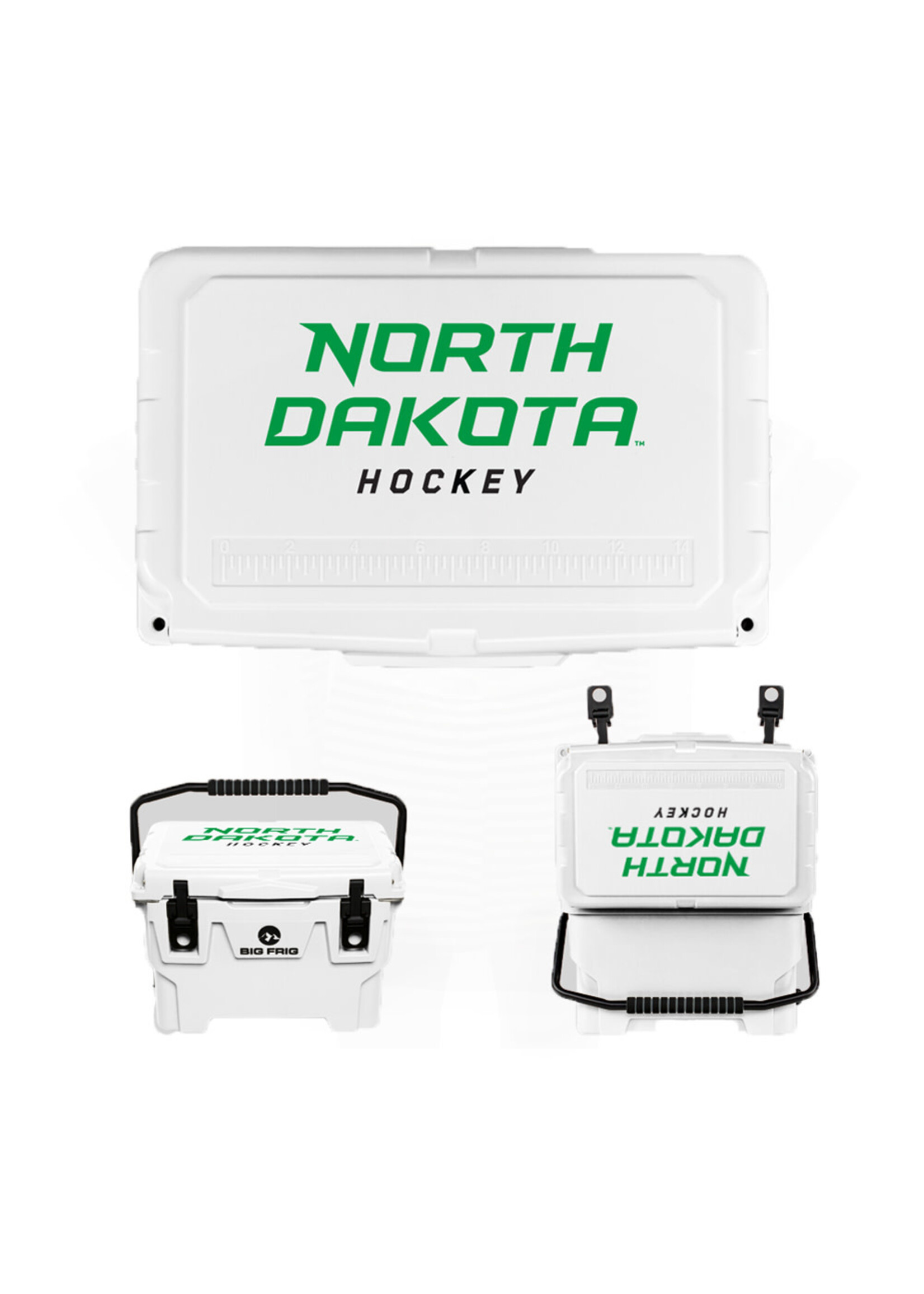 Big Frig Big Frig North Dakota Hockey Cooler