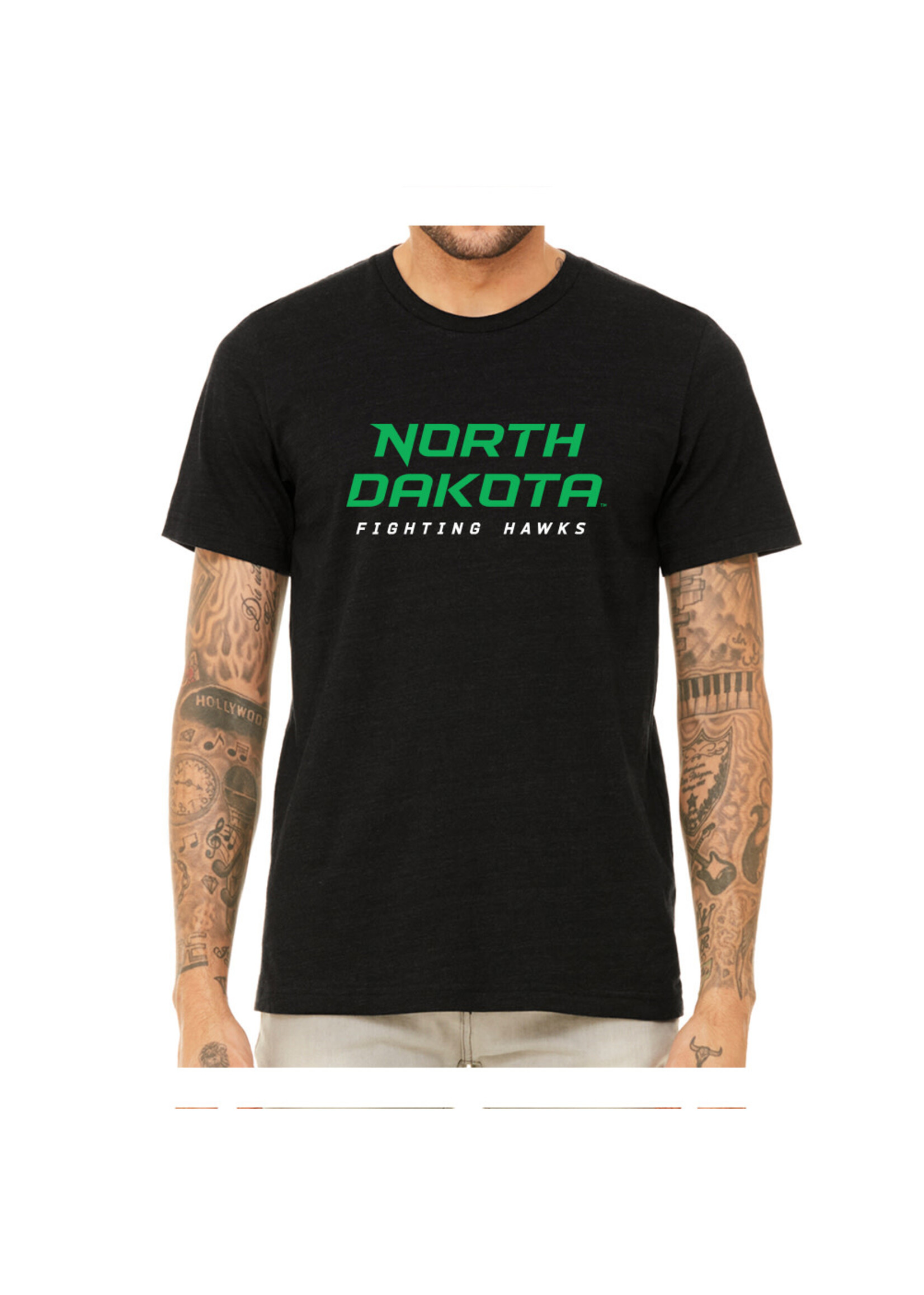 AHUNDYP Fighting Hawks Text Tee