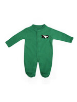 Creative Knitwear Footed Fighting Hawks Romper