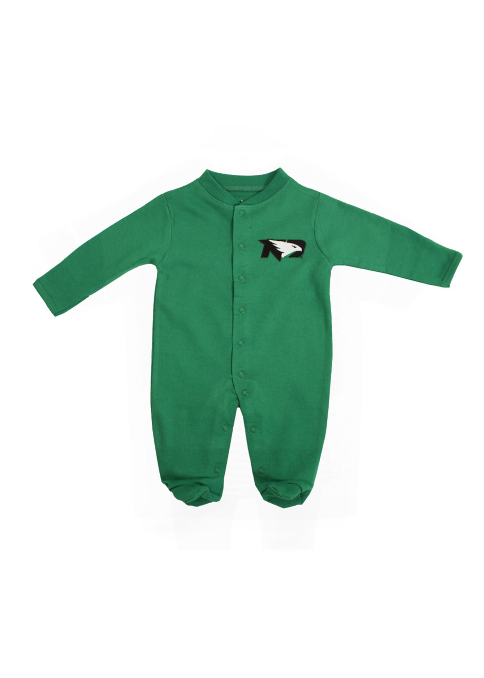 Creative Knitwear Footed Fighting Hawks Romper