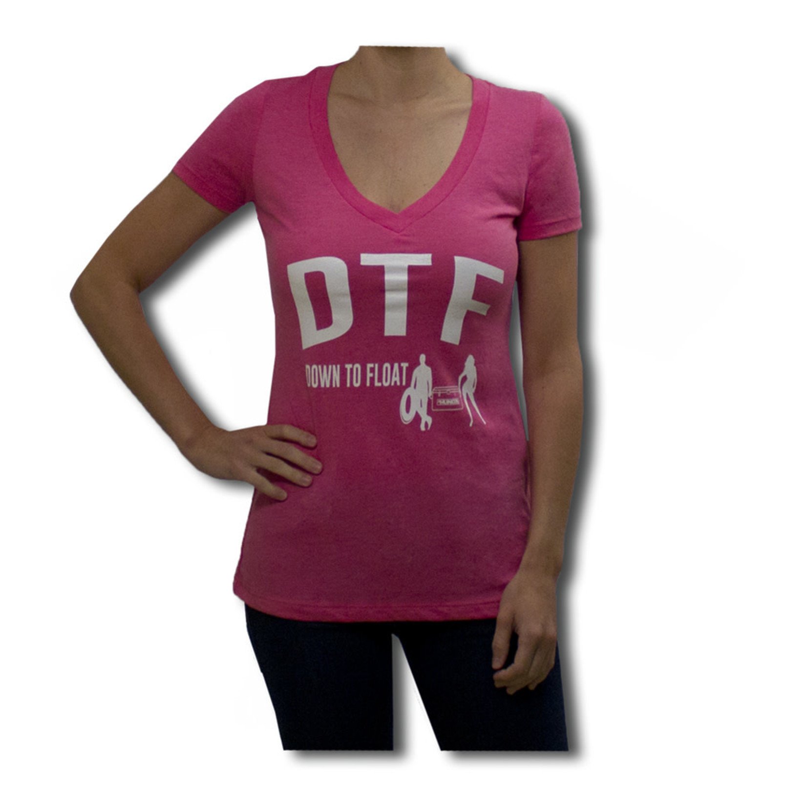 AHUNDYP Ladies AHUNDYP Float V-Neck Tee