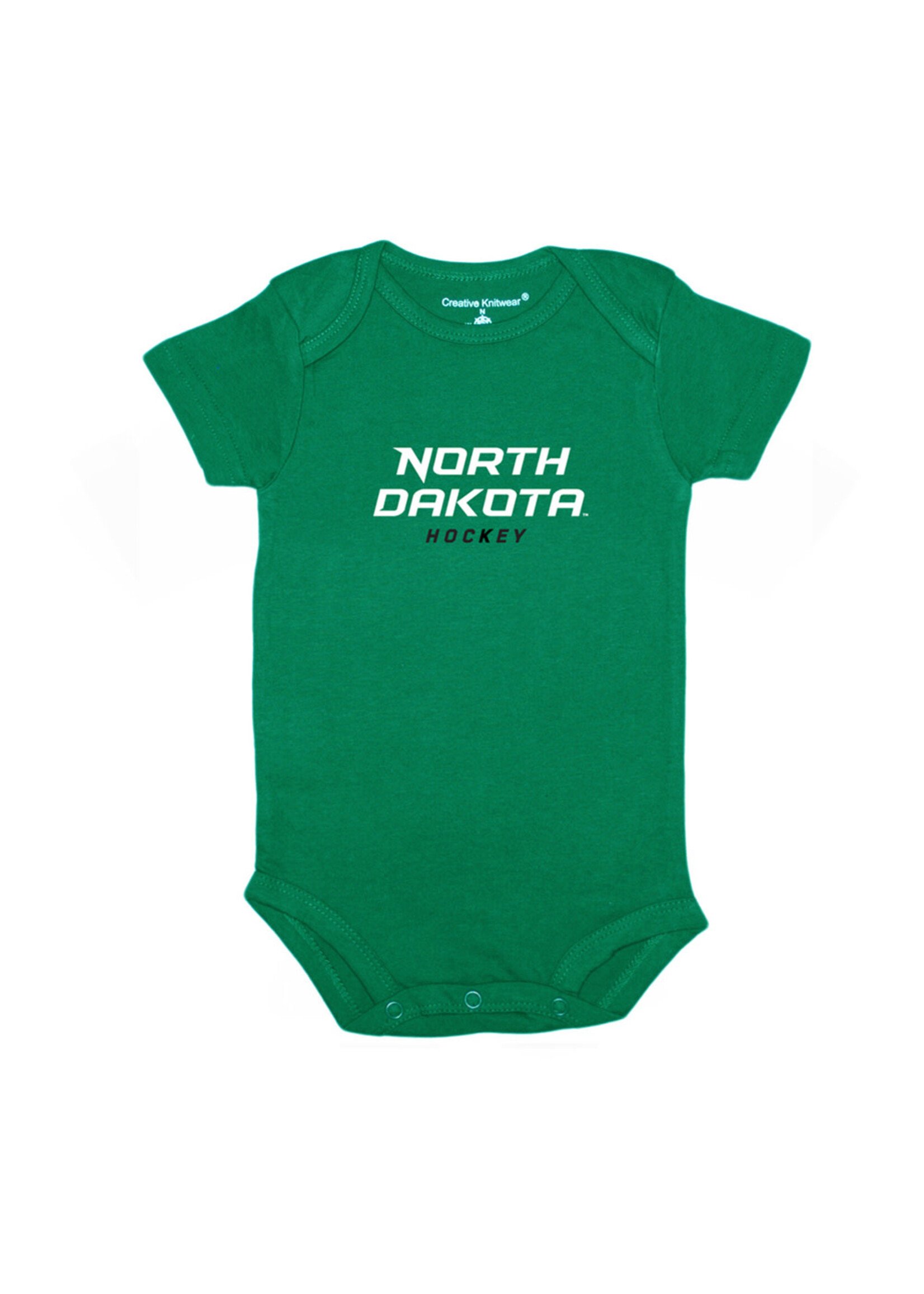 Creative Knitwear Lil' North Dakota Hockey Onesie