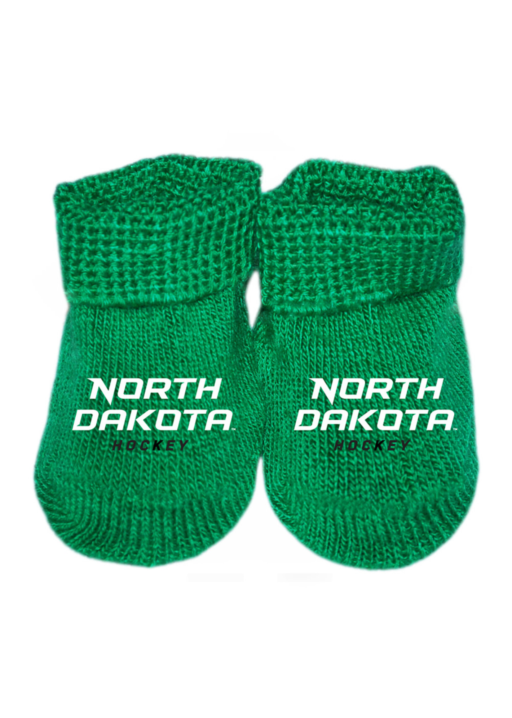 Creative Knitwear Newborn North Dakota Hockey Booties