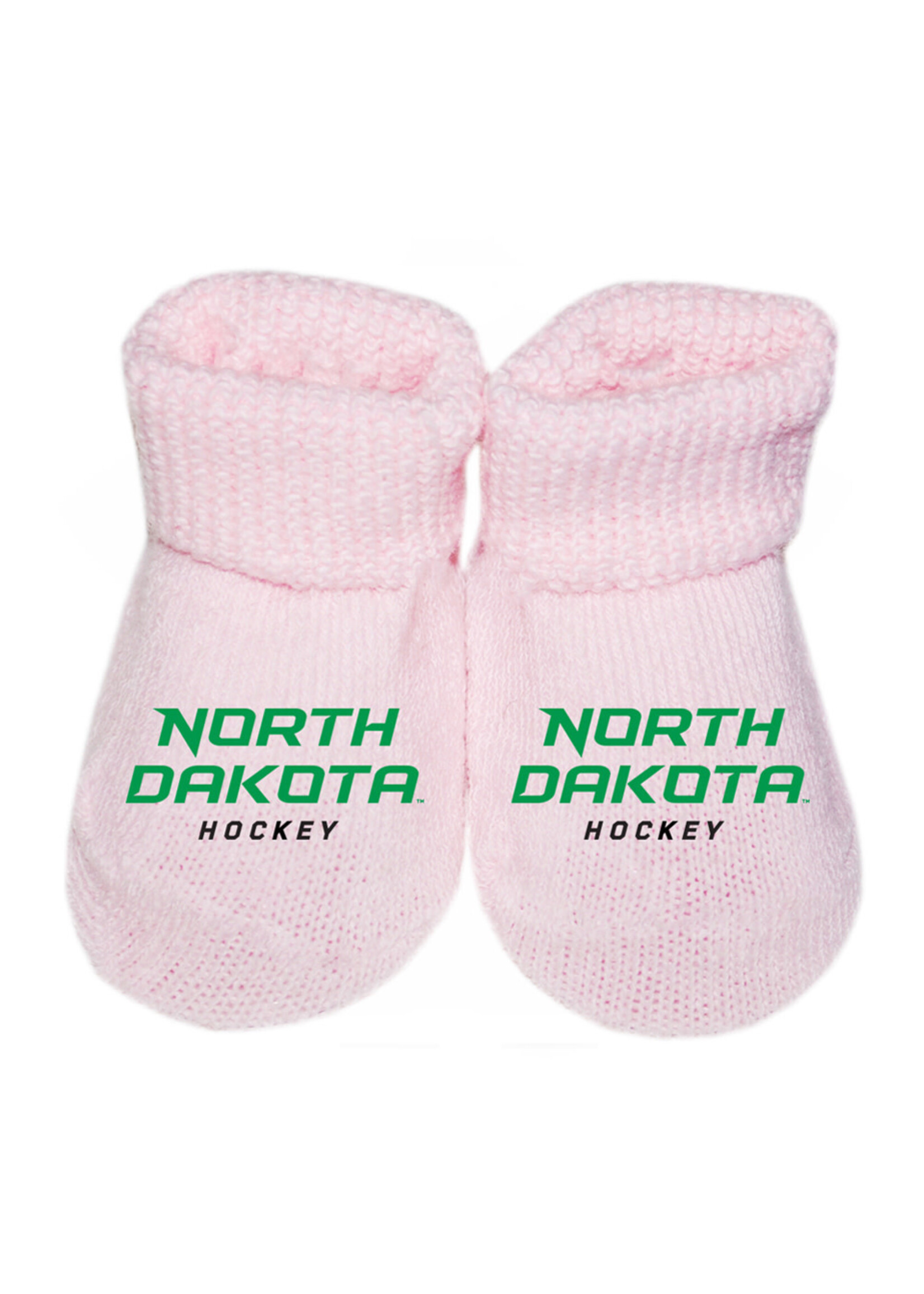 Creative Knitwear Newborn North Dakota Hockey Booties
