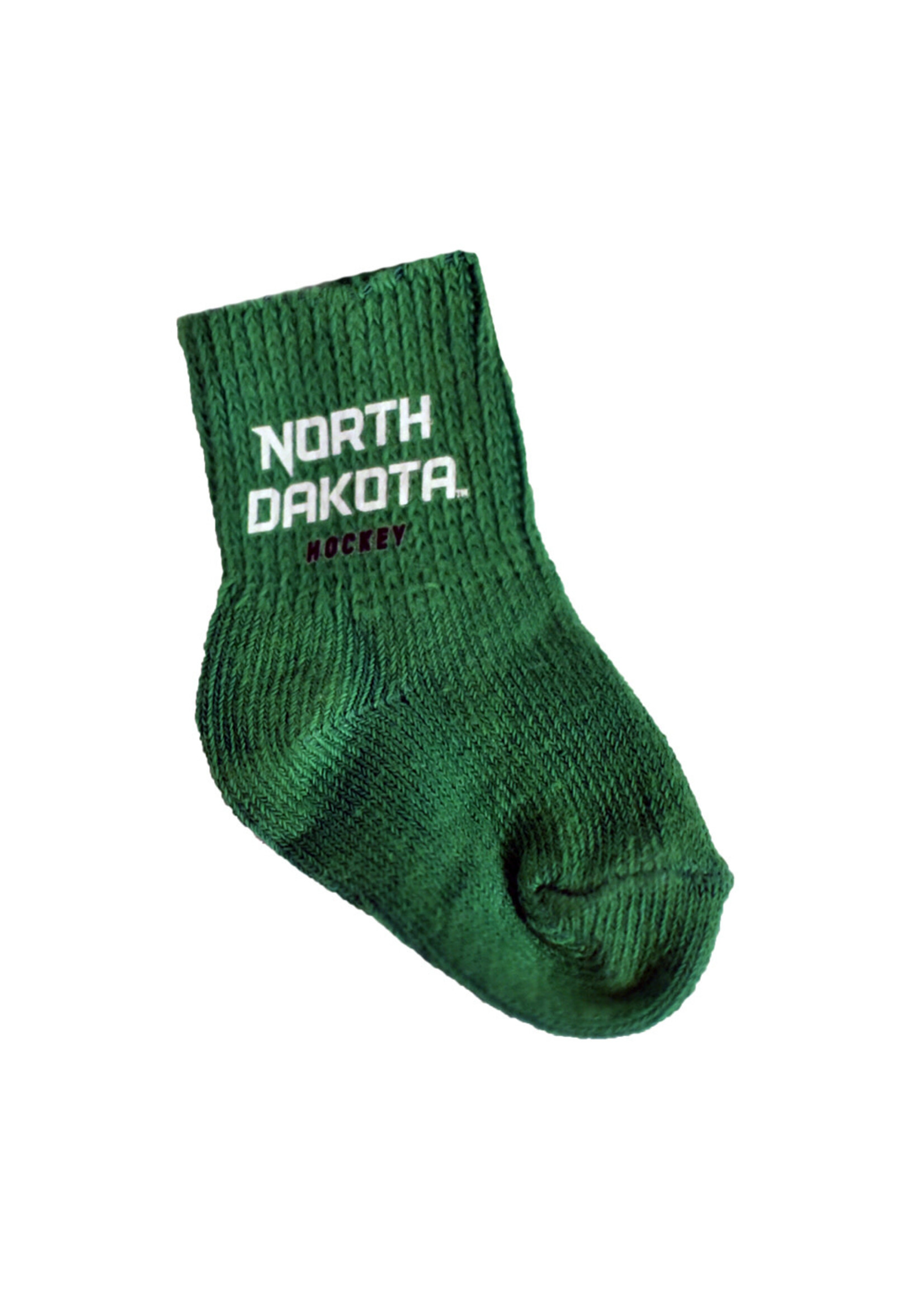 Creative Knitwear Newborn North Dakota Hockey Sock