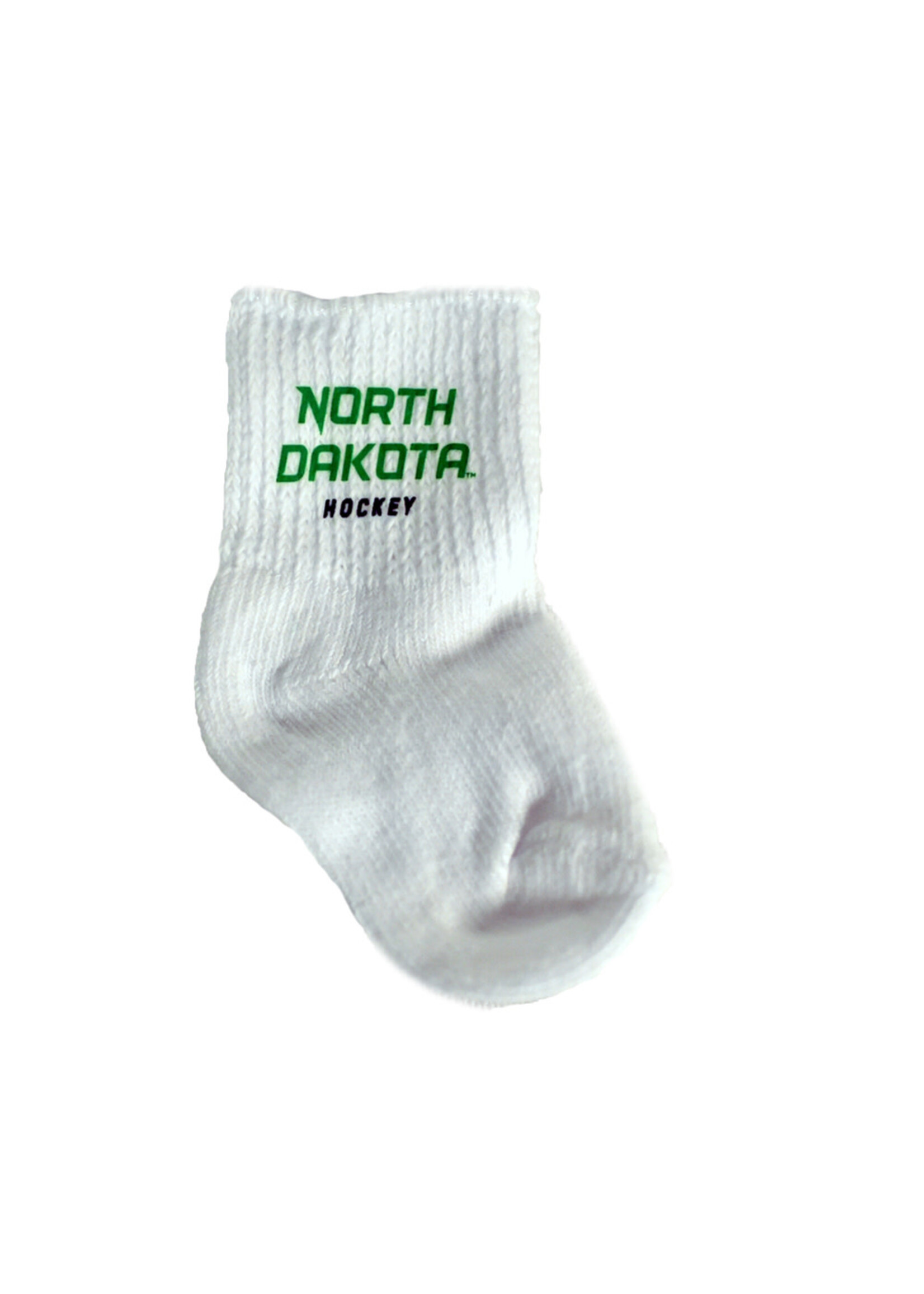 Creative Knitwear Newborn North Dakota Hockey Sock