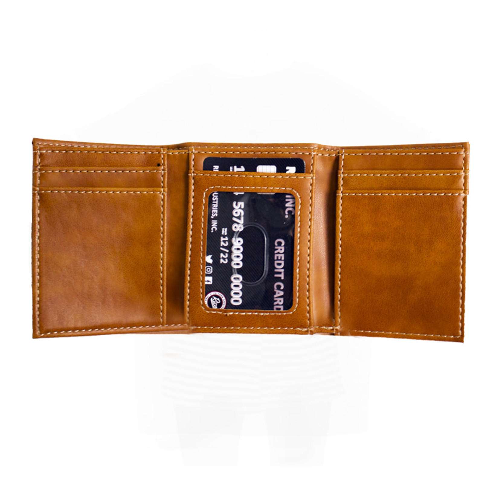 Rico Industries North Dakota Hockey Trifold Wallet