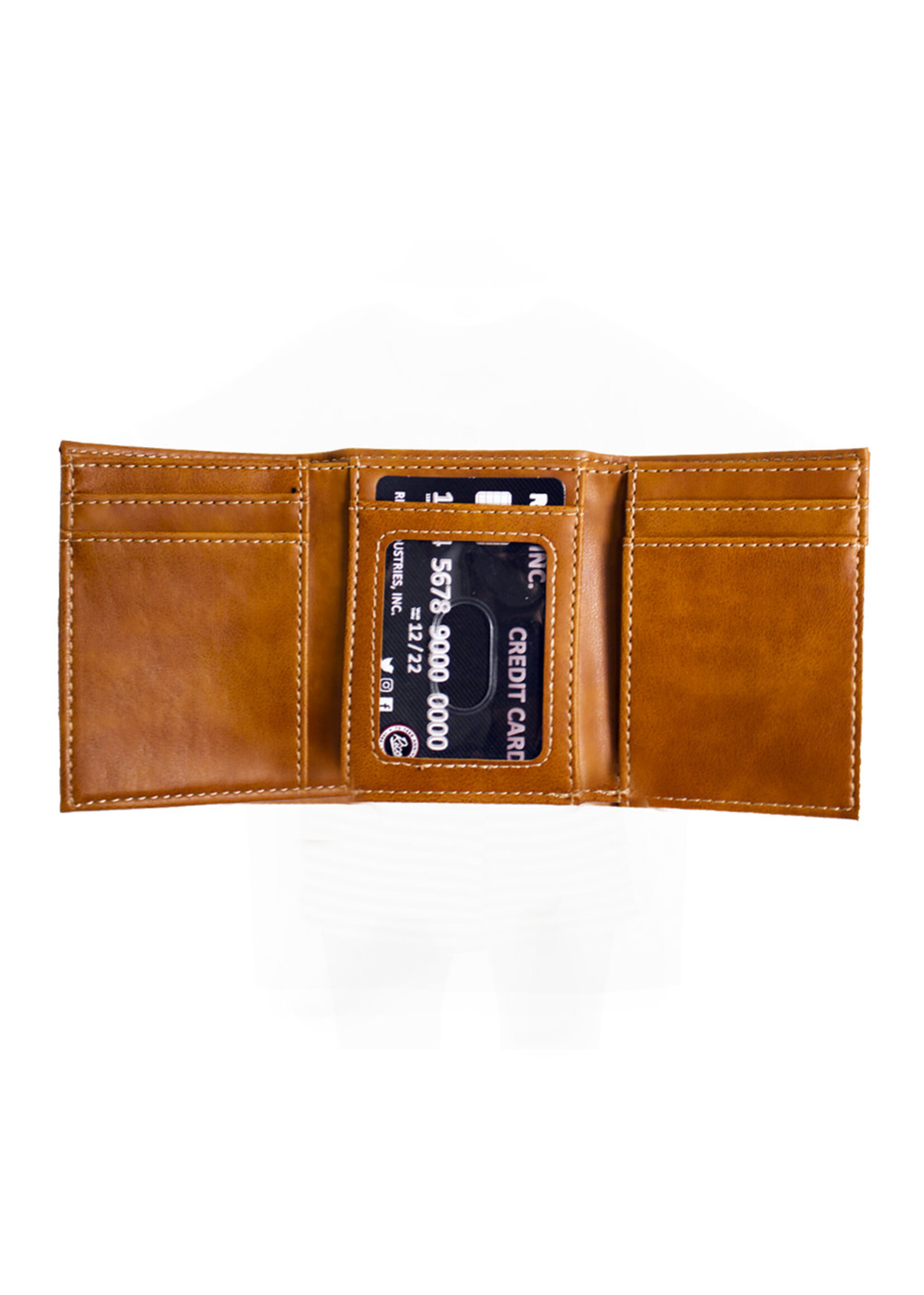 Rico Industries North Dakota Hockey Trifold Wallet