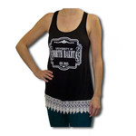 Gameday Couture UND Lace Crochet Tank