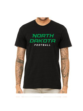 UND Football Text Tee - Sioux Shop at Ralph Engelstad Arena