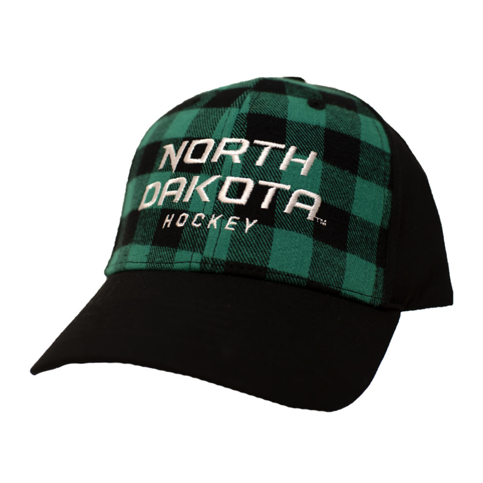 Plaid Is Rad North Dakota Hockey Hat